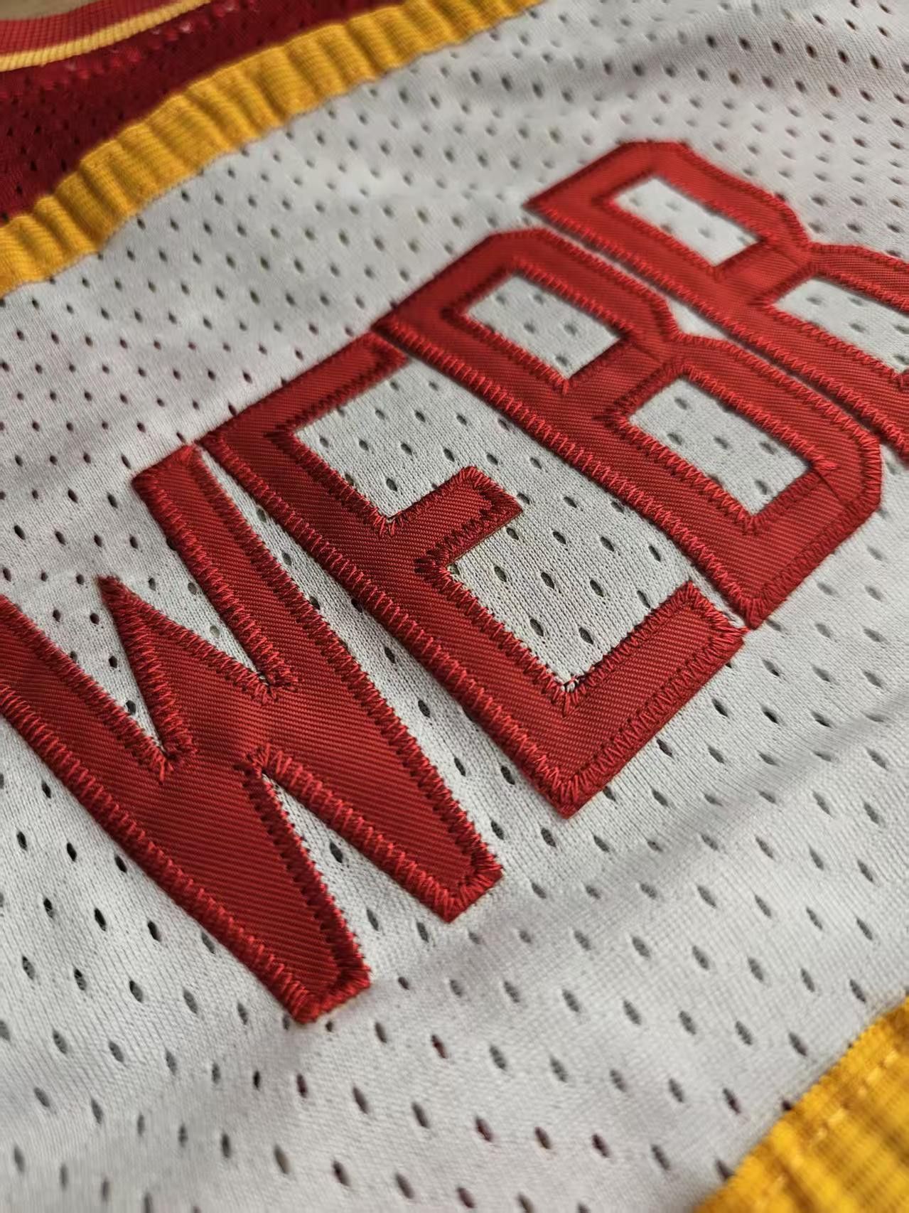 NBA Atlanta Hawks #4 Spud Webb Jersey Red Size US M / EU 48-50 / 2 - 7 Thumbnail