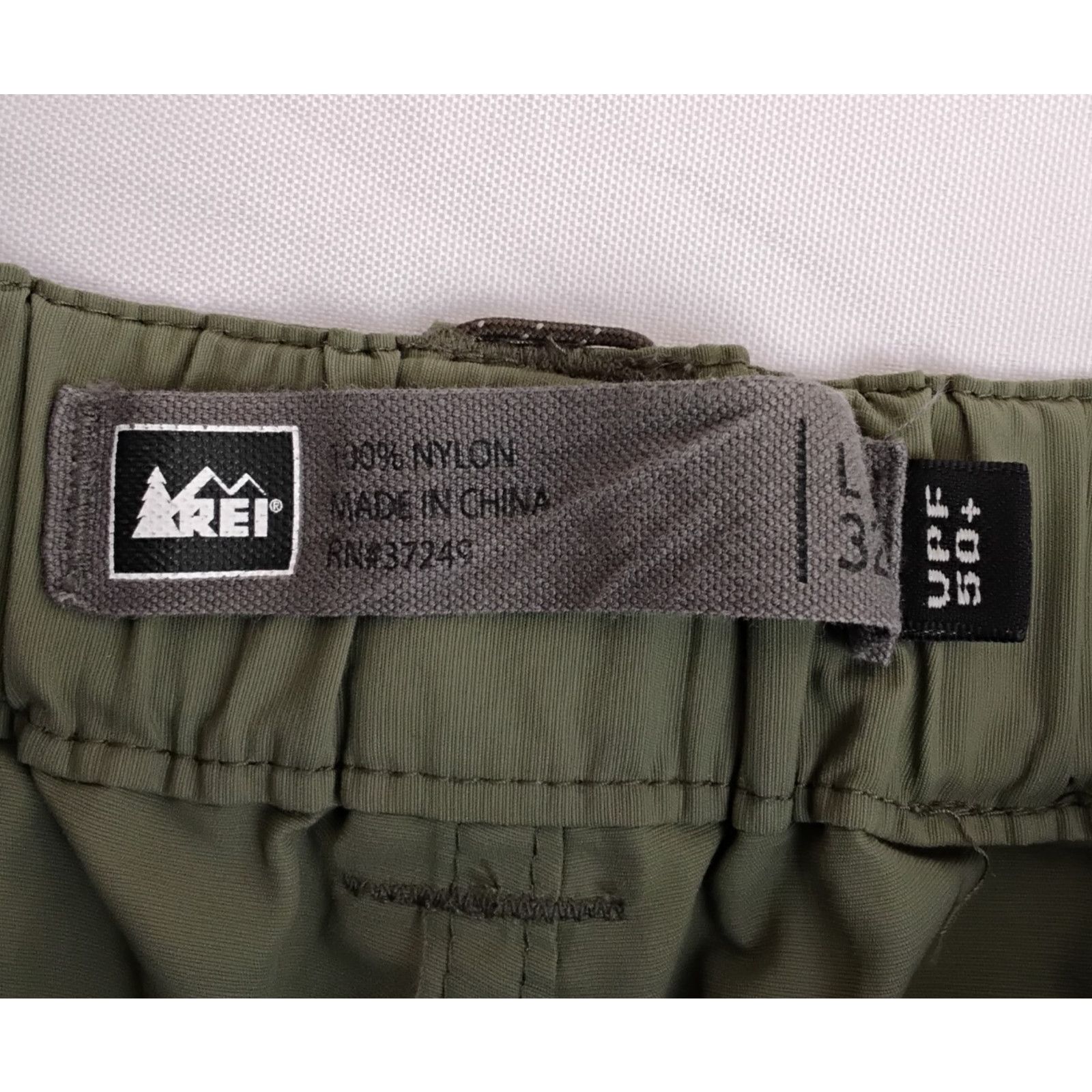 Rei REI Co-Op Convertible Zip-Off Pants Women's L (34x30) Green Size 34" / US 12 / IT 48 - 7 Thumbnail