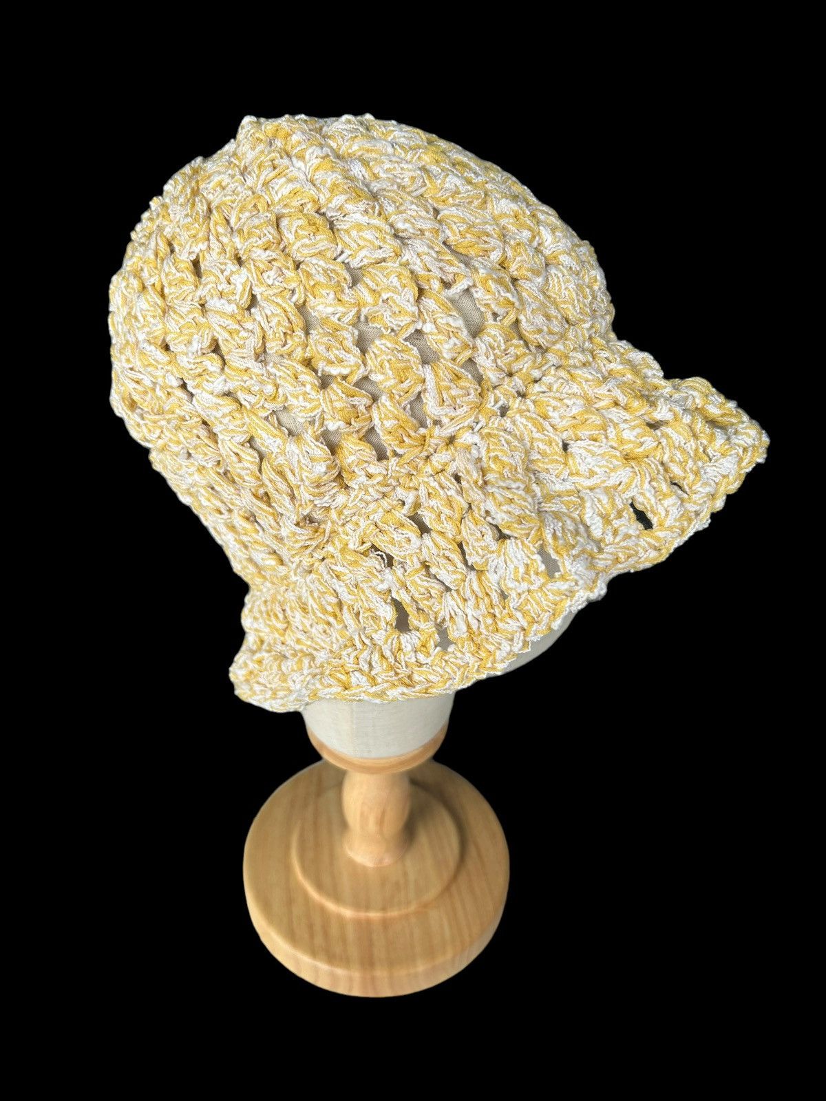 Japanese Brand × Kapital × Vintage Crochet Knitted Handmade Bucket Hats Size ONE SIZE - 2 Thumbnail