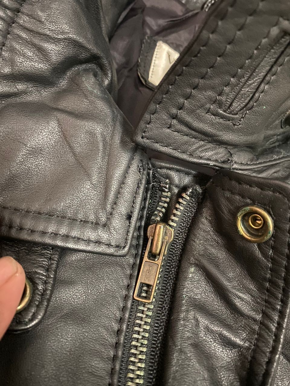 Vintage Vintage Valentino Uomo leather jacket Size US M / EU 48-50 / 2 - 4 Thumbnail