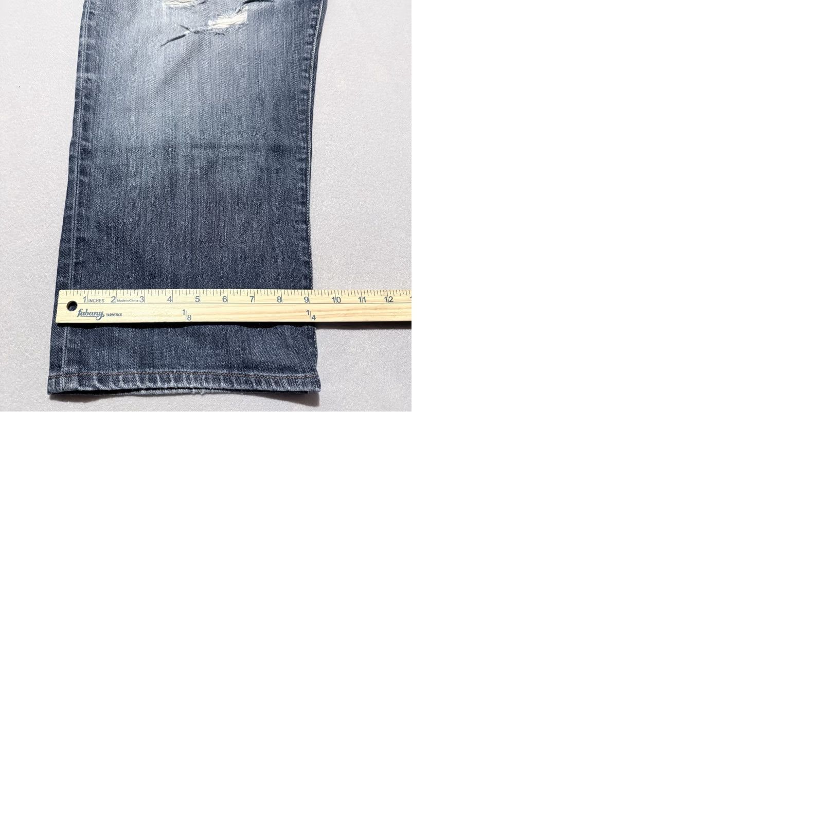 Lucky Brand Lucky Brand Jeans Men 38X30 Blue Denim Straight 5-Pocket Distressed Zip Fly Classic 329 Size US 38 / EU 54 - 10 Thumbnail