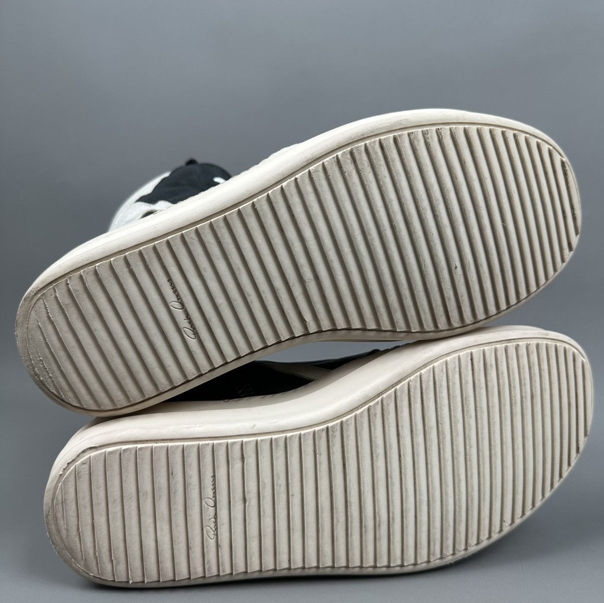 Rick Owens Rick Owens - Geo Basket High Tongue Side Zipped Size US 8 / EU 41 - 10 Thumbnail
