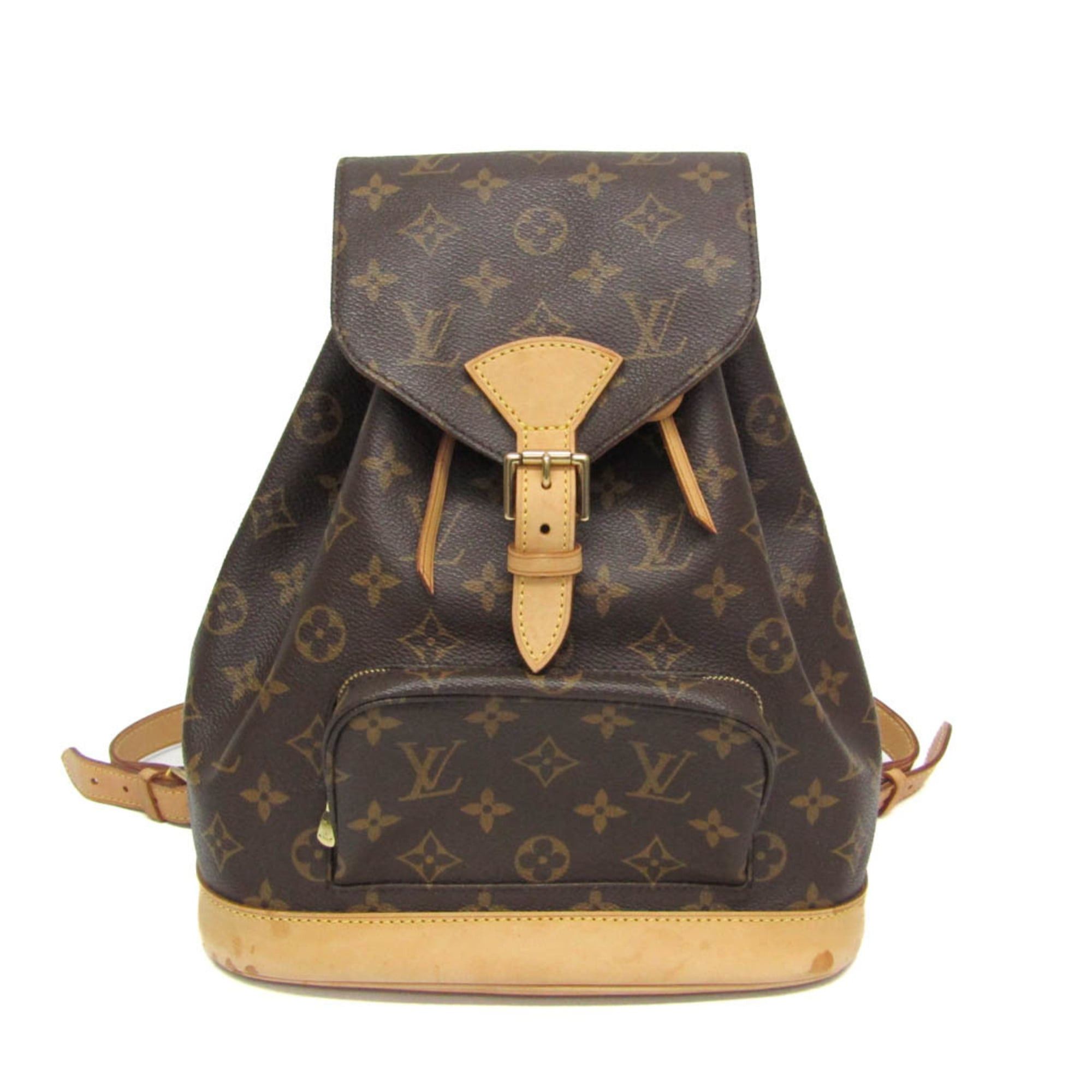 Louis Vuitton Louis Vuitton Monogram Montsouris MM M51136 Women's Backpack Brown Size ONE SIZE - 1 Thumbnail