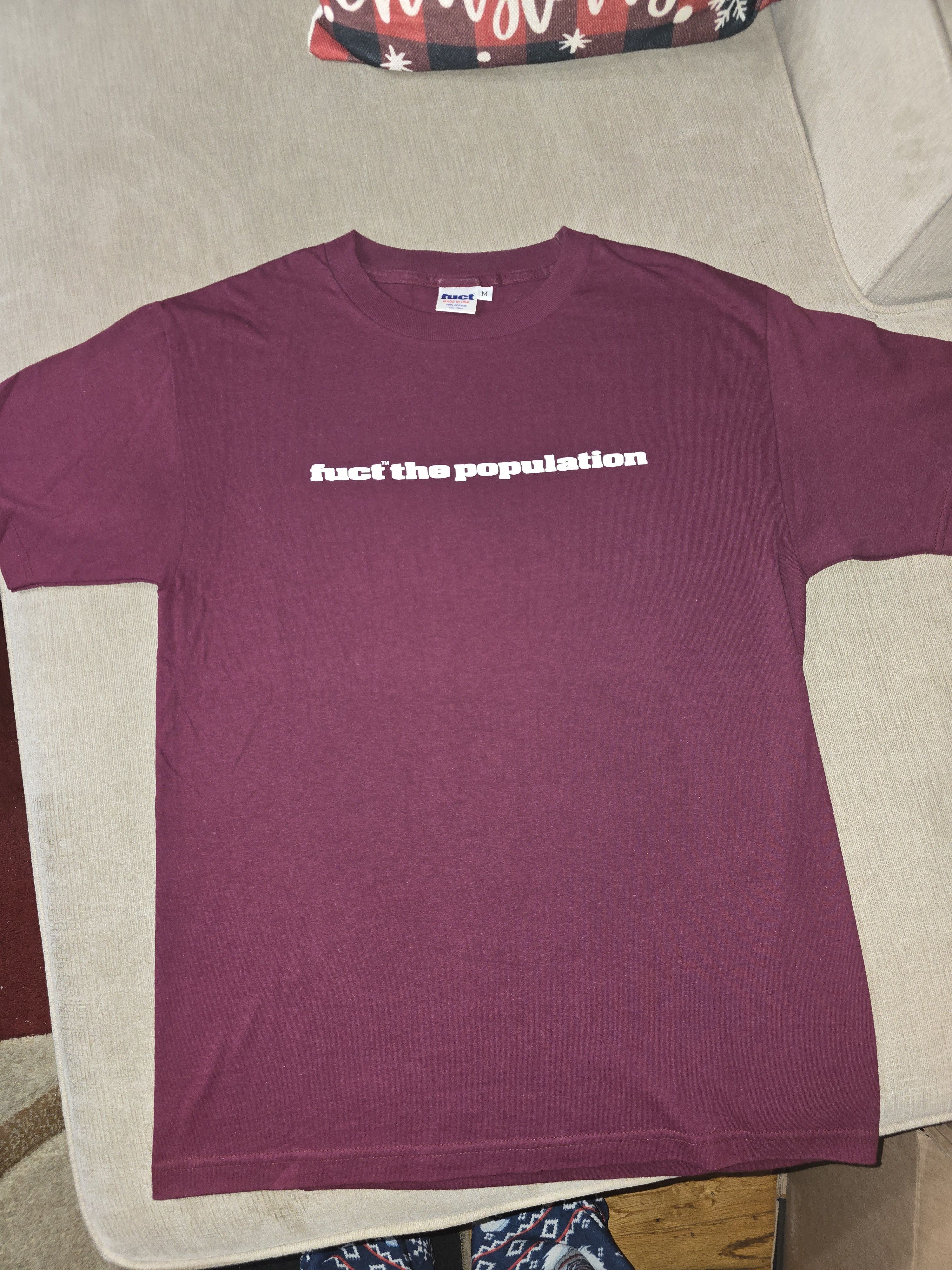 FUCT × Fuck The Population Fuct The Population Tee Size US M / EU 48-50 / 2 - 2 Thumbnail