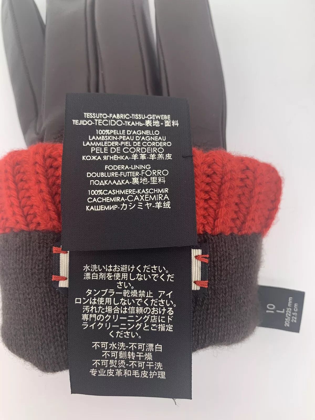 Gucci new Gucci Gloves Size-10-L -432307 Size ONE SIZE - 7 Thumbnail
