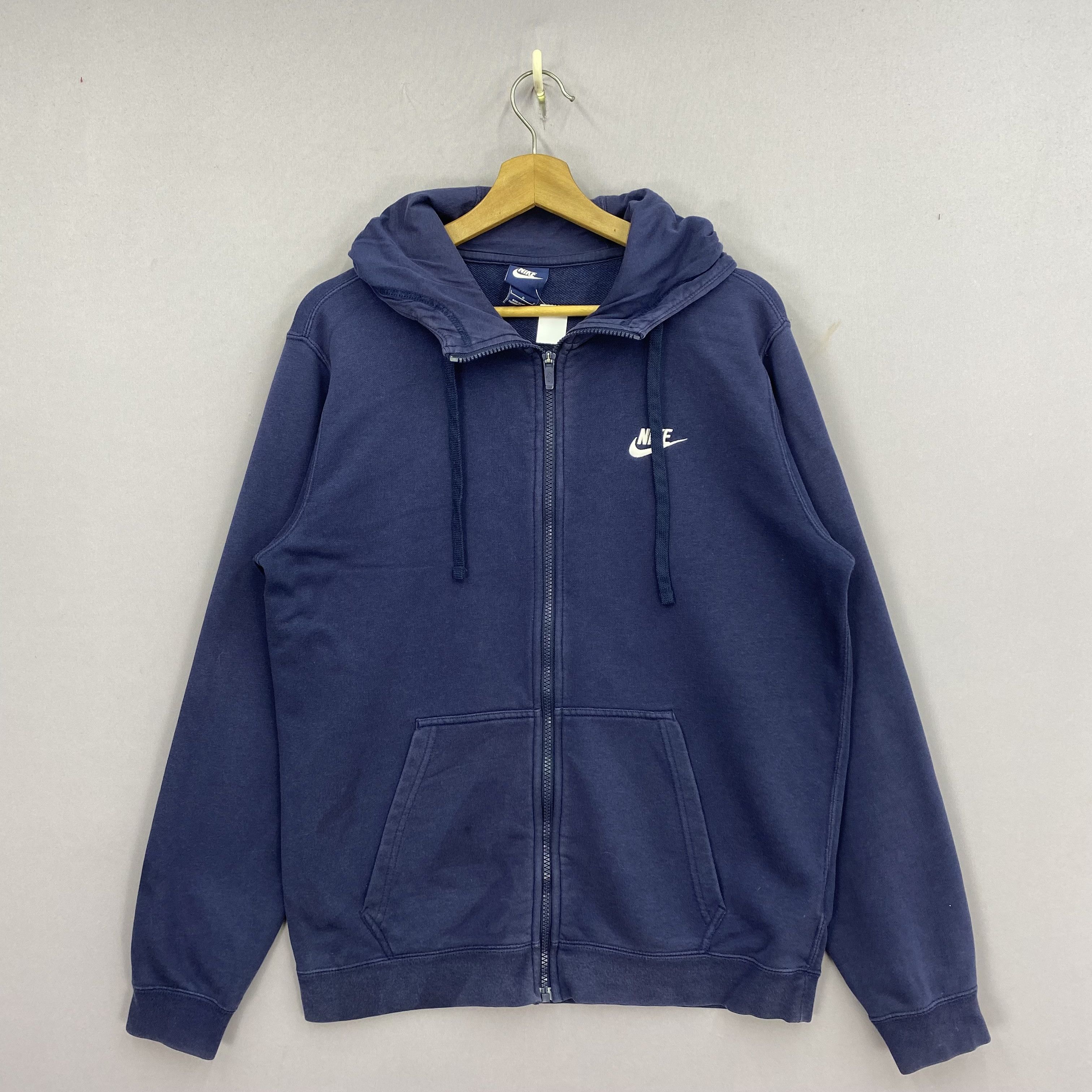 Nike Vintage Nike Sweater Y2K Swoosh Zipper Hoodie Sweatshirt Size US M / EU 48-50 / 2 - 1 Thumbnail