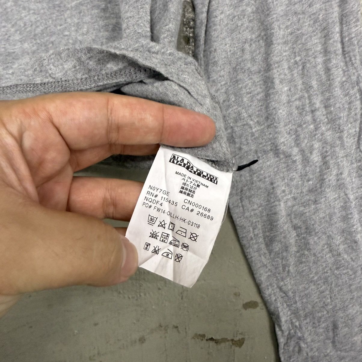 Japanese Brand × Napapijri Napapijri Photo Tee Longsleeve Tshirt Size US M / EU 48-50 / 2 - 4 Thumbnail