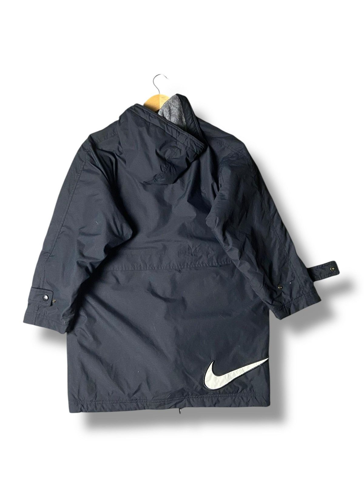 Nike Vintage Nike Swoosh Logo Parka Jacket (166) Size US M / EU 48-50 / 2 - 3 Thumbnail