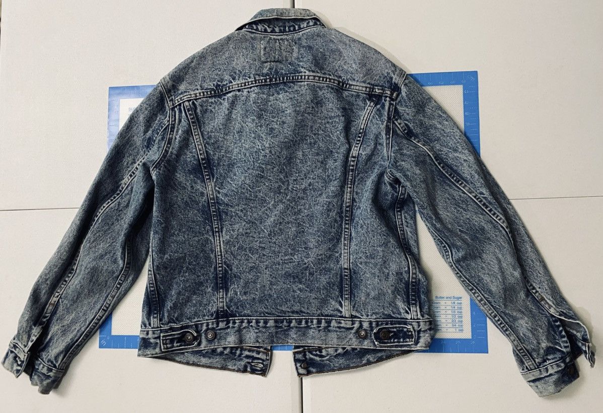 Levi's Vtg 90s Levis 73549 0209 Orange Tab Trucker Jacket 965 USA M Size US M / EU 48-50 / 2 - 14 Thumbnail