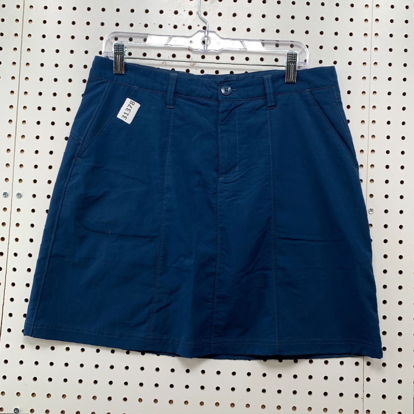 Patagonia Patagonia Skirt Womens Size 10 Blue Pockets Outdoor Hiking Mini 32x19 Adults Womens Size 32" / US 10 / IT 46 - 5 Thumbnail