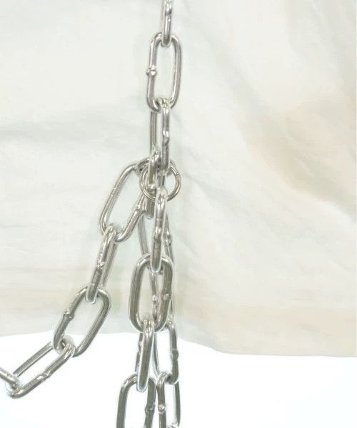 Comme des Garcons Comme Des Garcons White T-shirt with chain trim Size M / US 6-8 / IT 42-44 - 3 Thumbnail