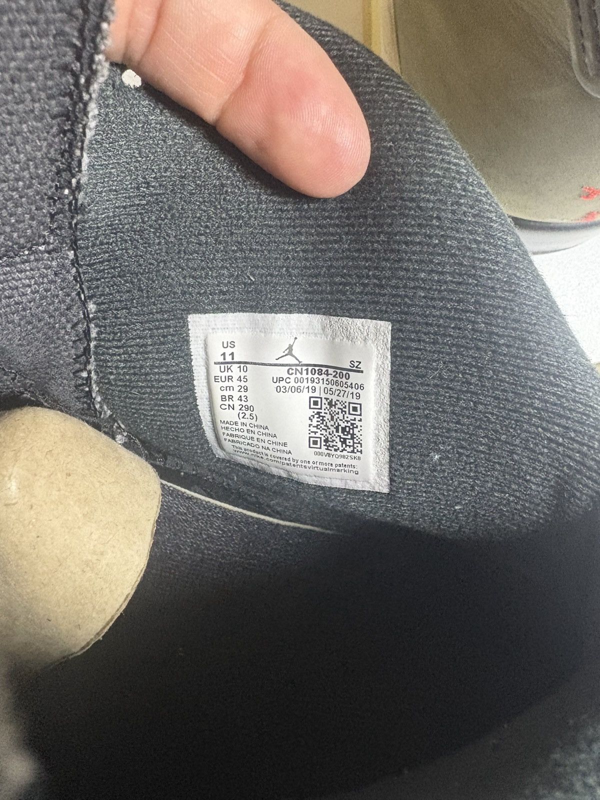 Jordan Brand × Travis Scott Ajr Jordan 6 X travis Scott olive Size US 11 / EU 44 - 6 Thumbnail