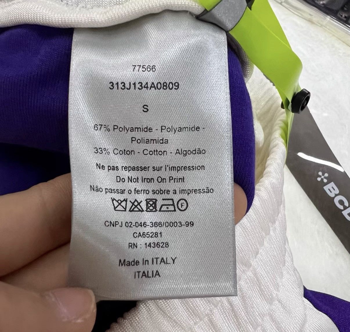 Dior Dior By Erl White Number & Letter Printed Shorts J41 Size US 32 / EU 48 - 5 Thumbnail