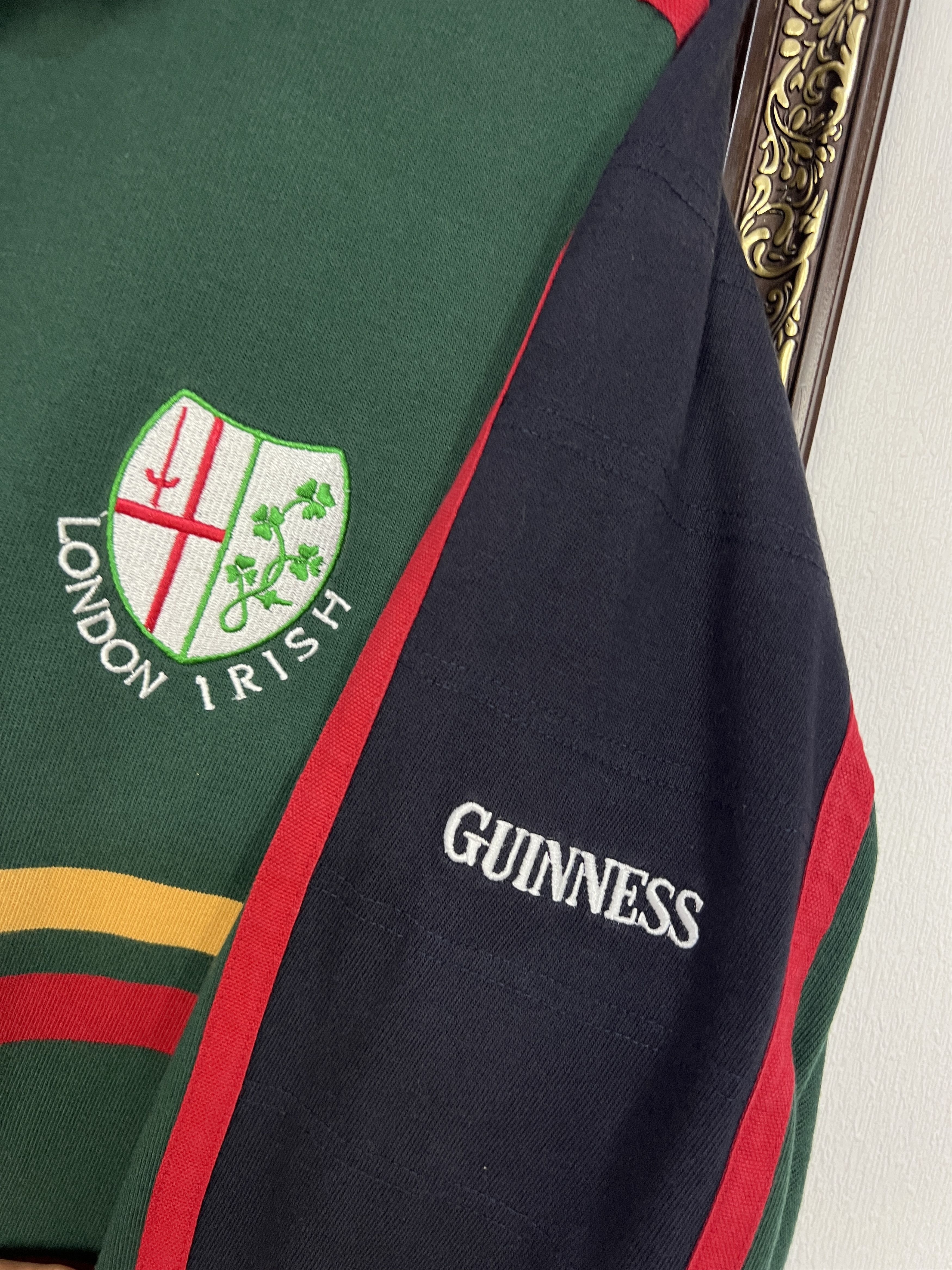 Cotton Traders Vintage 90's Cotton Traders London Irish Rugby Jersey Size US L / EU 52-54 / 3 - 4 Thumbnail