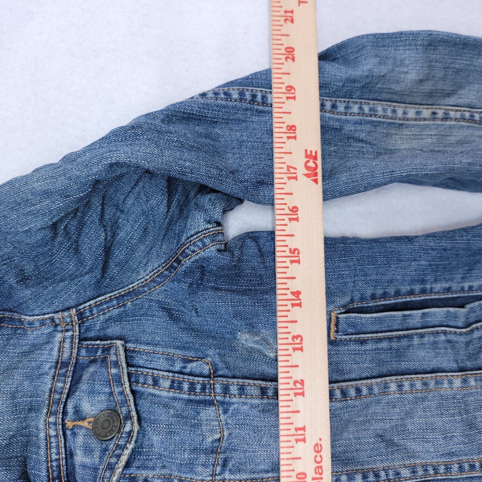 Old Navy Old Navy Casual Button Denim Jean Jacket Womens Size S Blue Size S / US 4 / IT 40 - 6 Thumbnail