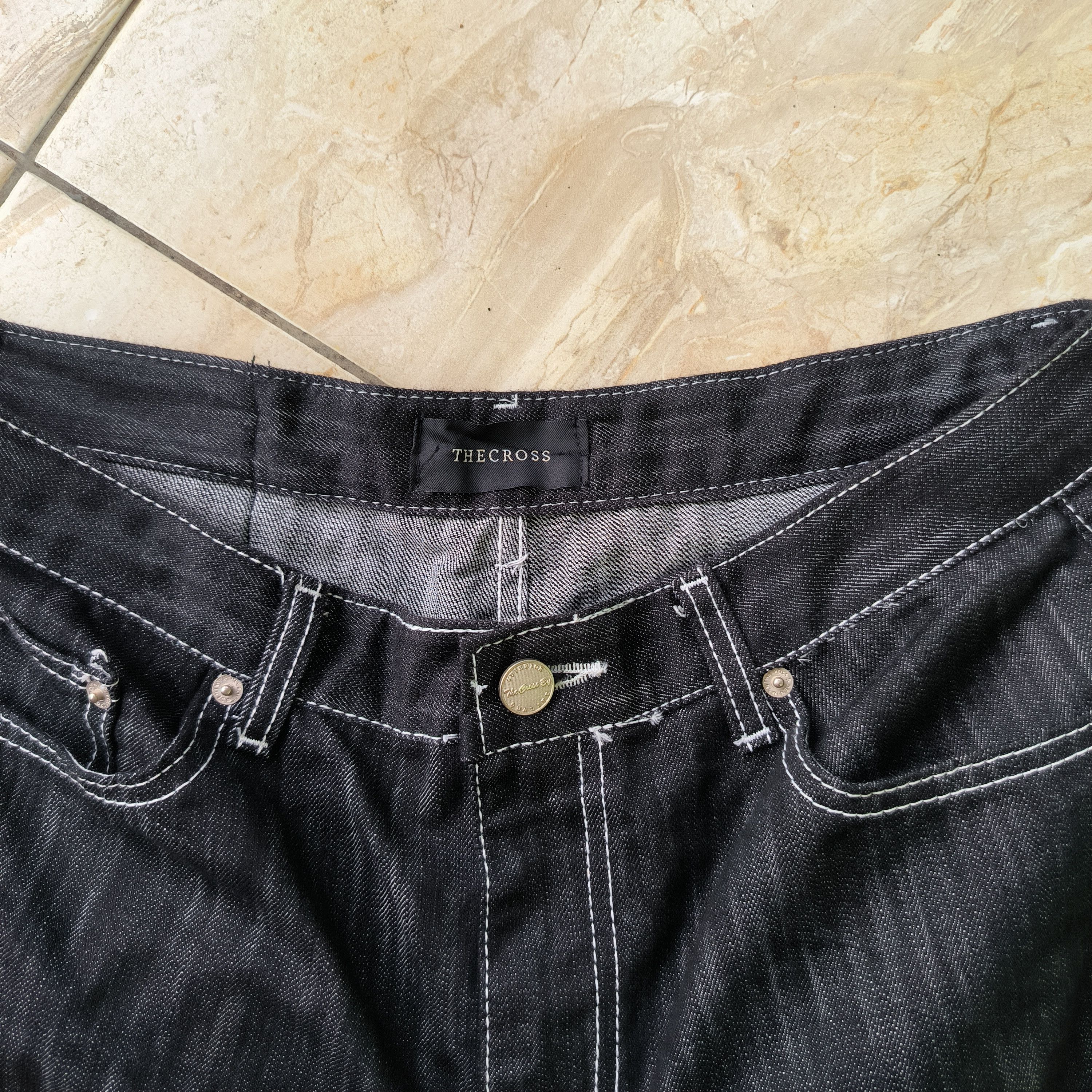 Japanese Brand TheCross Baggy Jeans Size US 34 / EU 50 - 3 Thumbnail