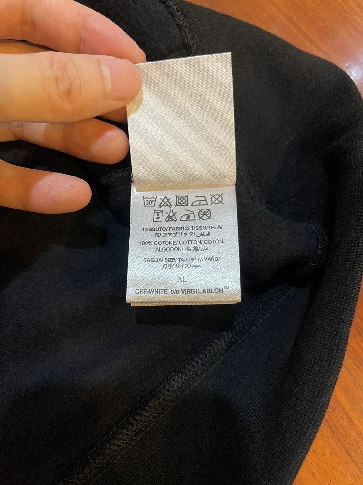 Fragment Design × Off-White × Virgil Abloh 🔥NEW WITH TAG!! Offwhite x Flagment hoodie 2016🔥 Size US XL / EU 56 / 4 - 9 Thumbnail