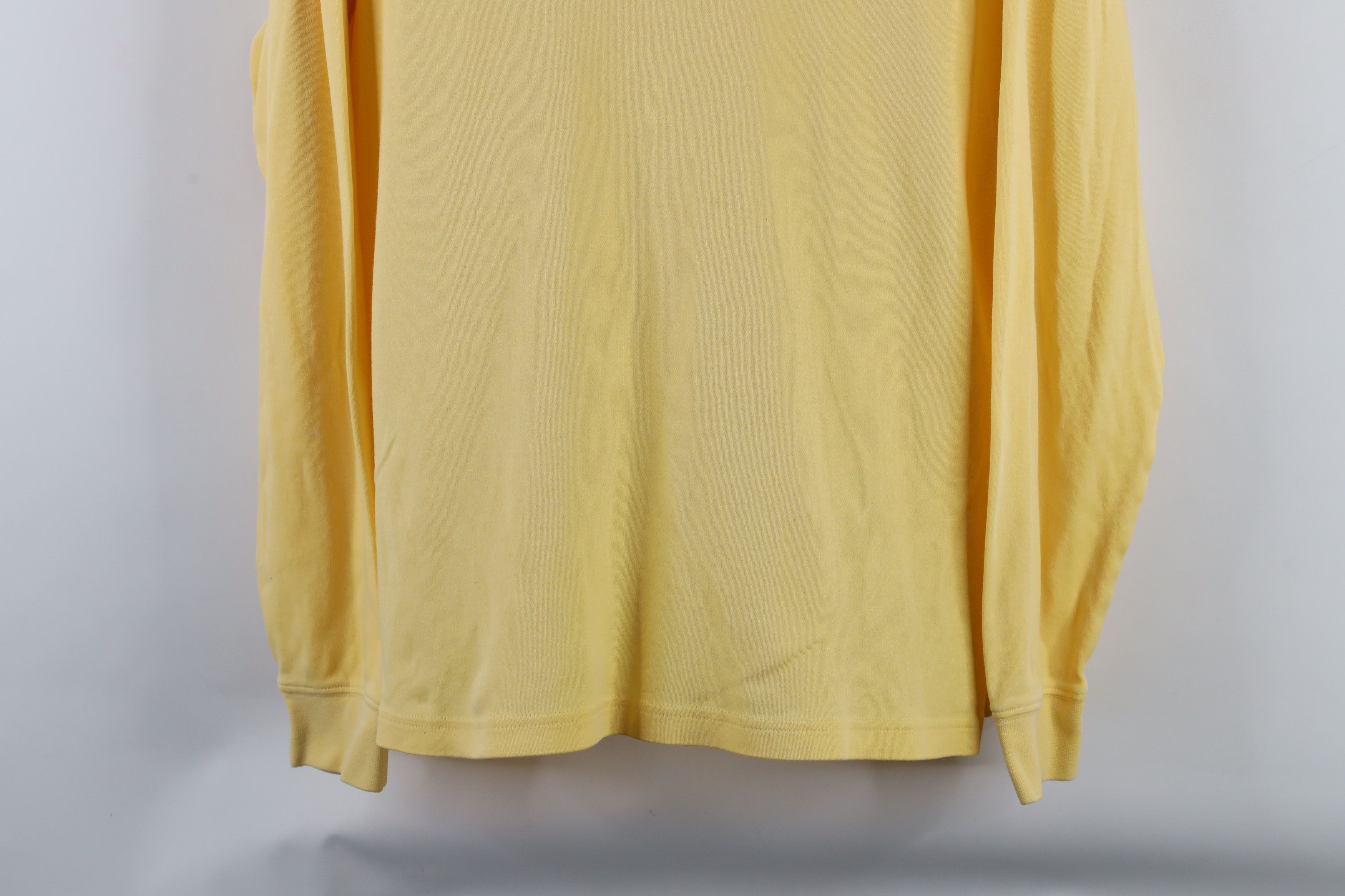 Brooks Brothers × Vintage Vintage 90s Brooks Brothers Long Sleeve Turtleneck T-Shirt Size US L / EU 52-54 / 3 - 3 Thumbnail