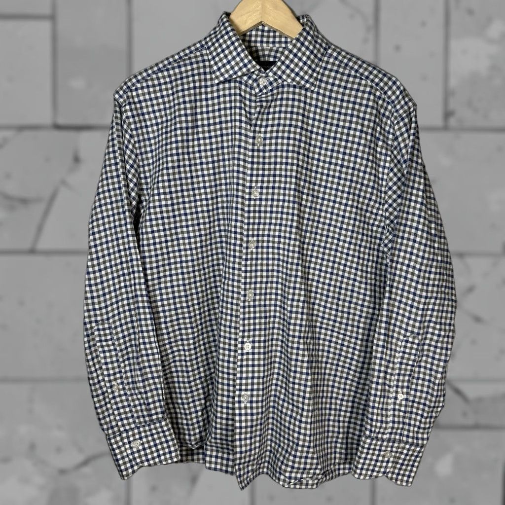 Proper Cloth PROPER CLOTH SHIRT Checkered Long Sleeve Button-Down Men L Multicolor Pattern Mens Shirt Size US L / EU 52-54 / 3 - 1 Thumbnail