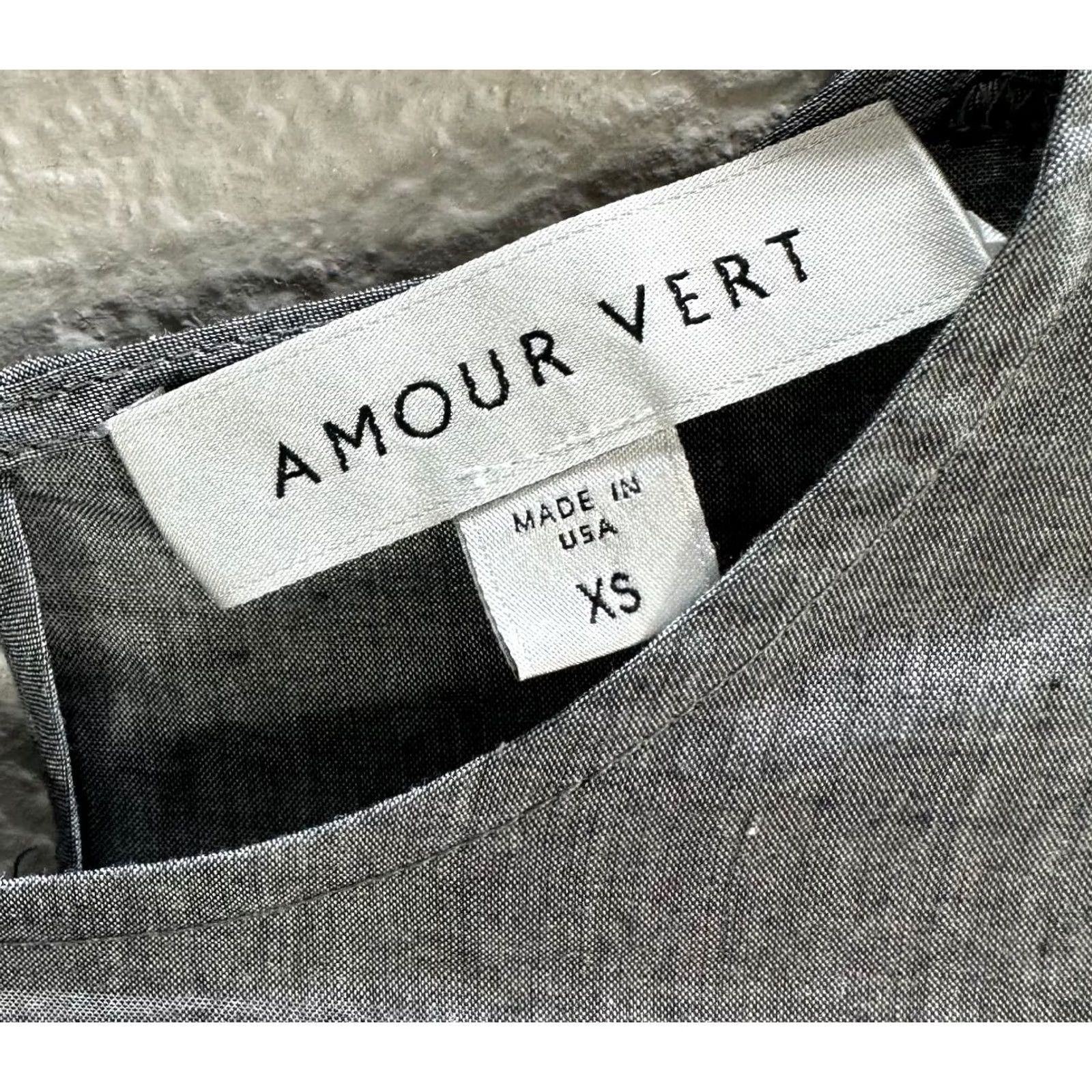 Vintage Amour Vert Gray Shirt Blouse Silk Modal Formal Casual Relax Flare Sleeve XS flaw Womens Blouse Size XS / US 0-2 / IT 36-38 - 3 Thumbnail