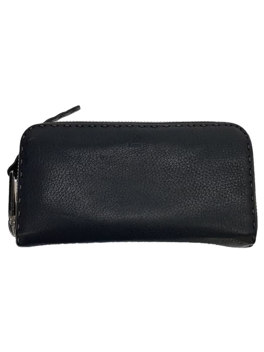 Fendi Fendi Leather Long Wallet Gray Size ONE SIZE - 1 Thumbnail