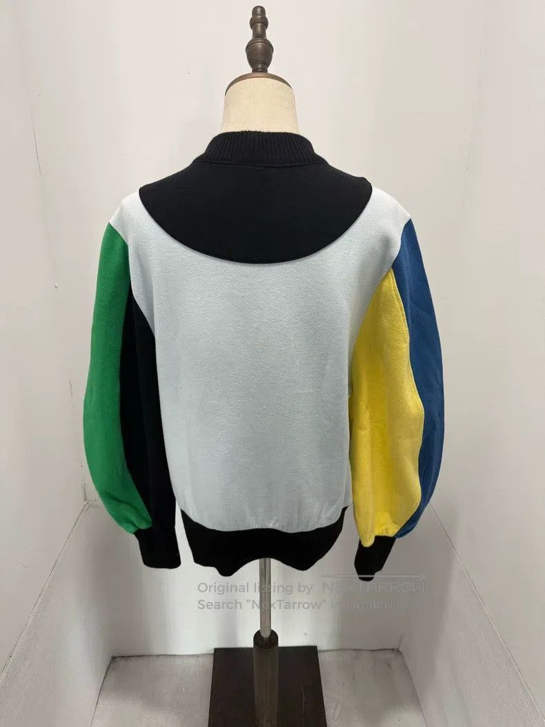 Loewe Loewe Wool patchwork embroidered logo hoodie Size S / US 4 / IT 40 - 4 Thumbnail