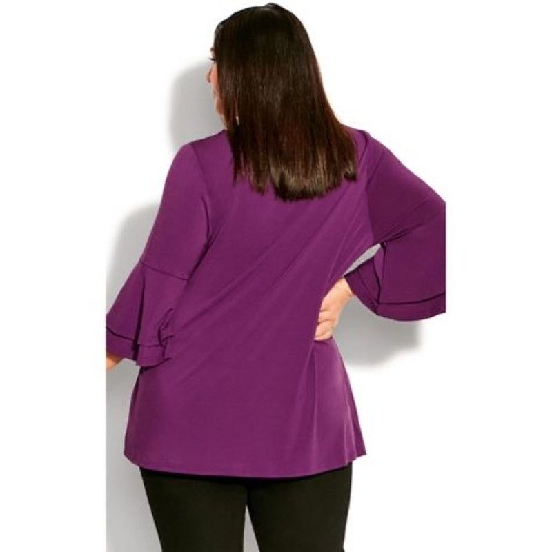 Target Basics Pink Rose | Build Your Dream Ruffle Top | Large Size L / US 10 / IT 46 - 2 Thumbnail
