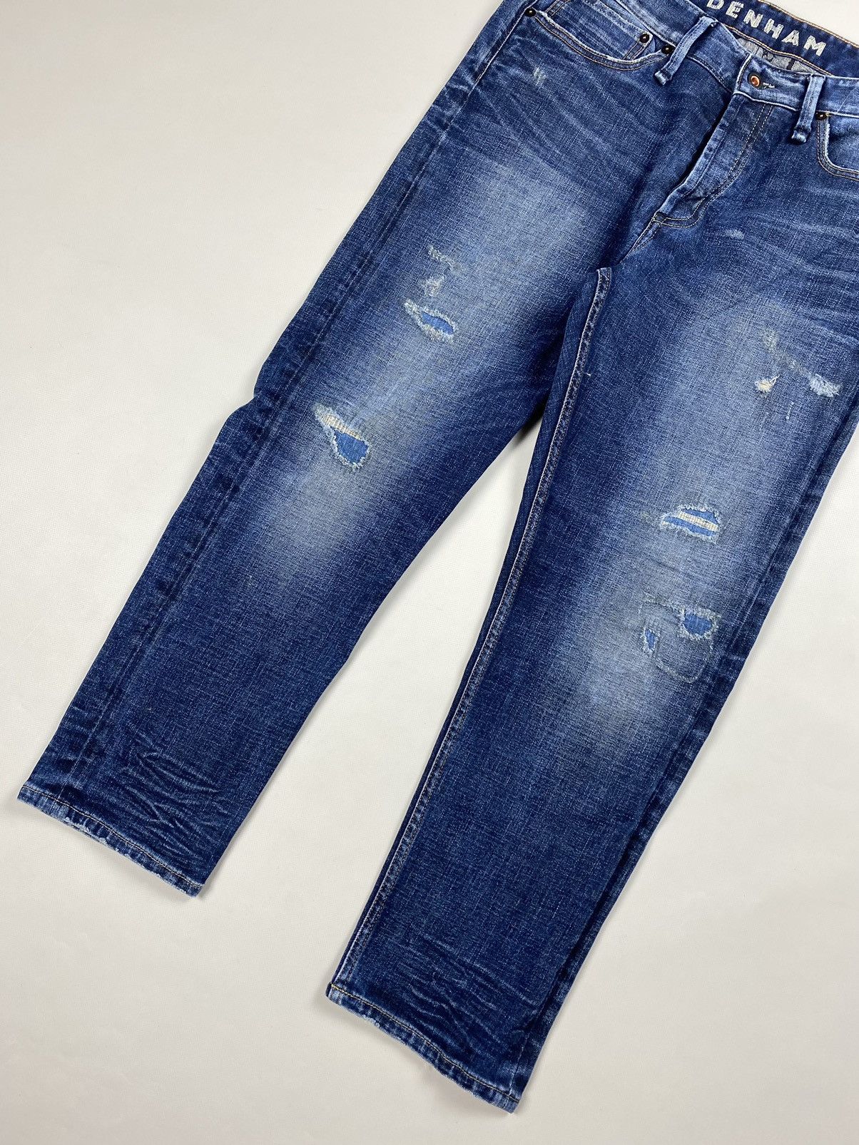 DENHAM × Japanese Brand Denham Crop Low Crotch men’s jeans size 32 Size US 32 / EU 48 - 5 Thumbnail