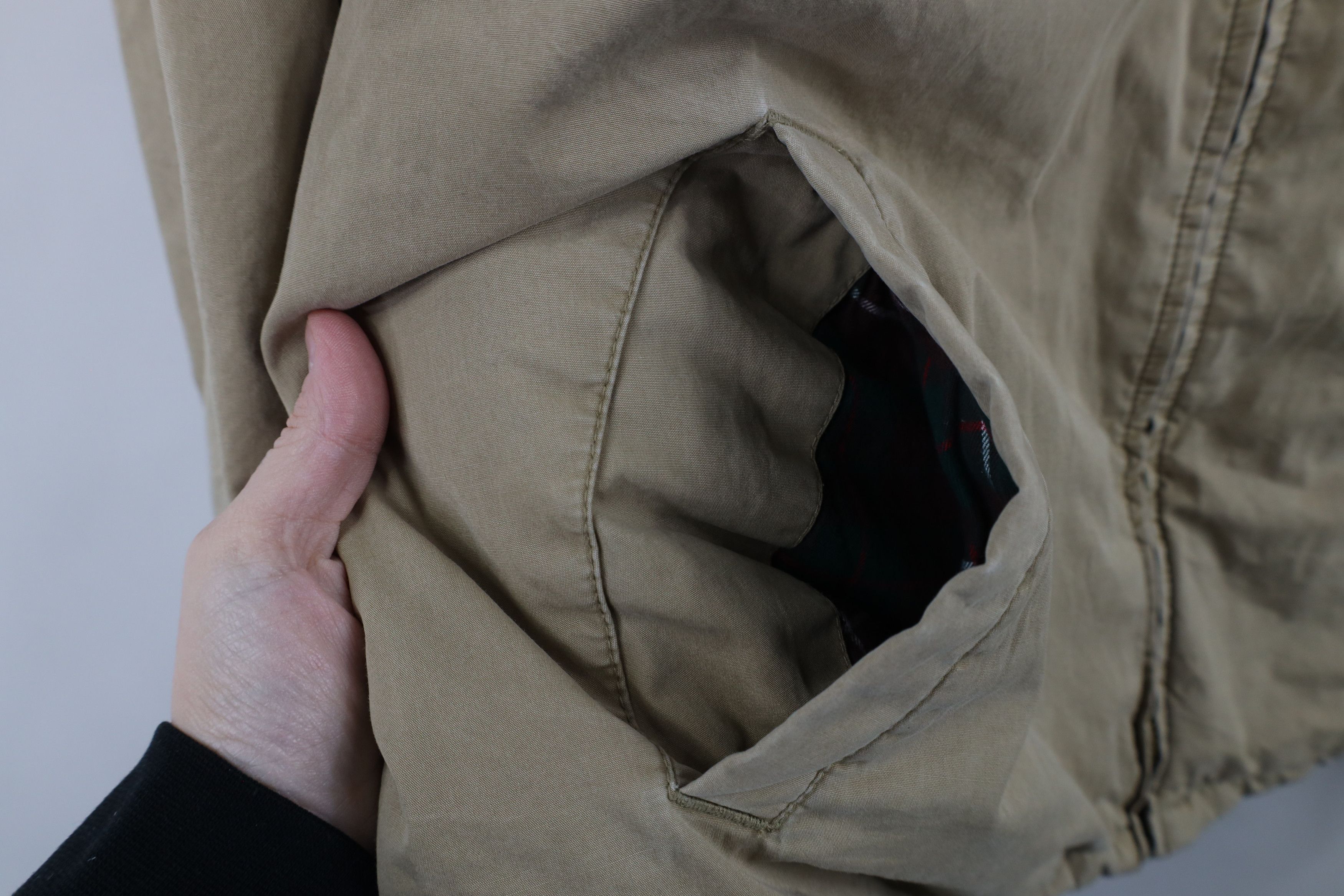 Ralph Lauren × Vintage Vintage Ralph Lauren Flannel Lined Puffer Bomber Jacket Size US XXL / EU 58 / 5 - 5 Thumbnail