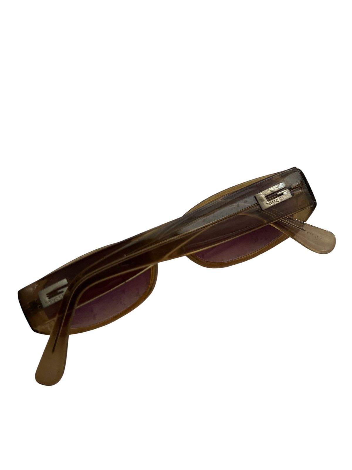 Gucci Vintage gucci two tone sunglasses Size ONE SIZE - 1 Thumbnail