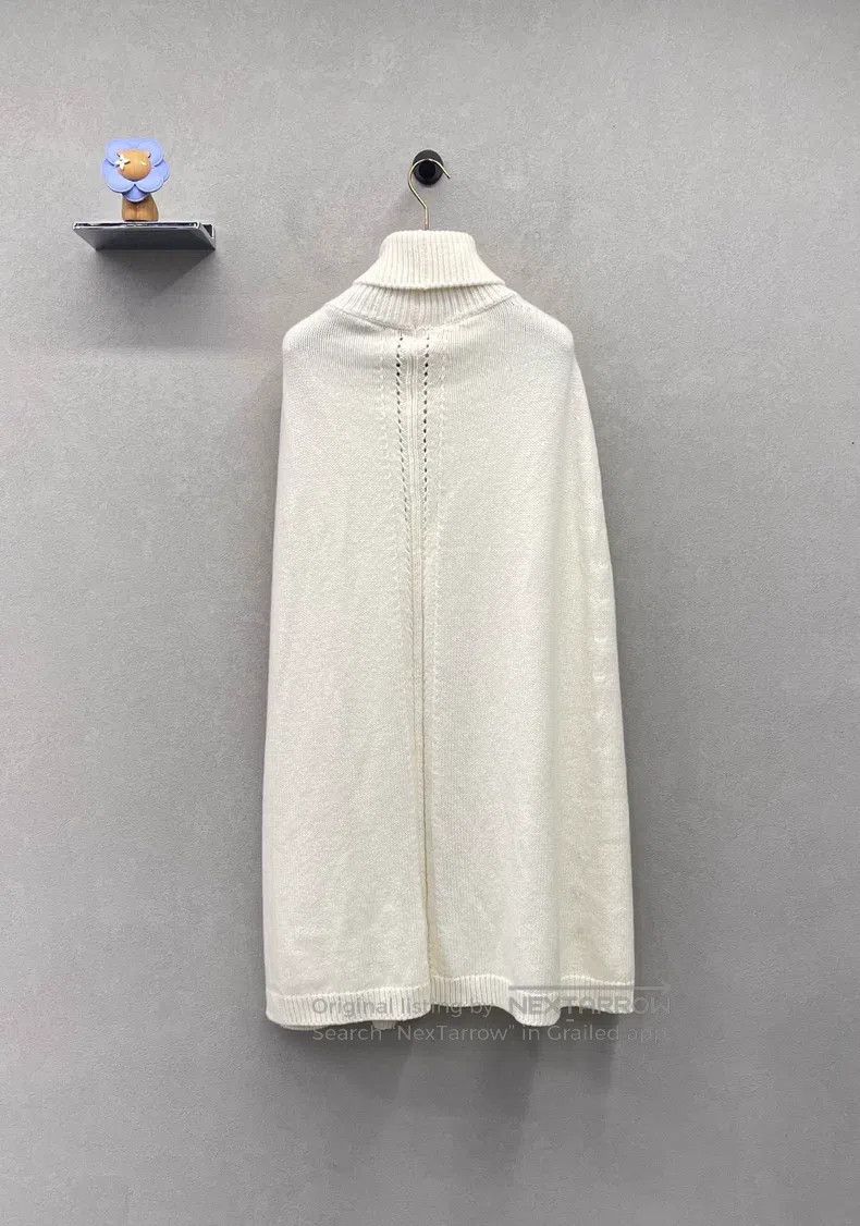 Valentino Valentino Knitted cape coat Size S / US 4 / IT 40 - 2 Thumbnail
