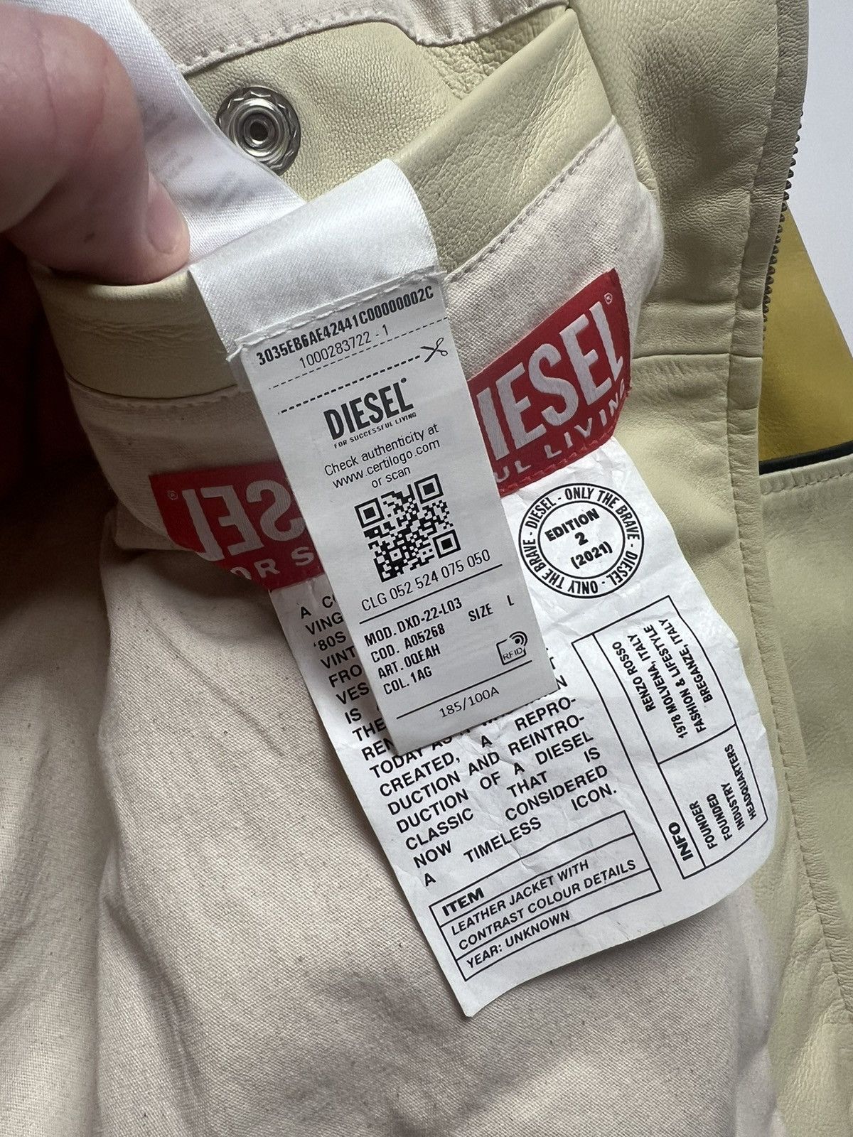 Diesel DXD-22-L03 Jacket Size US L / EU 52-54 / 3 - 23 Thumbnail