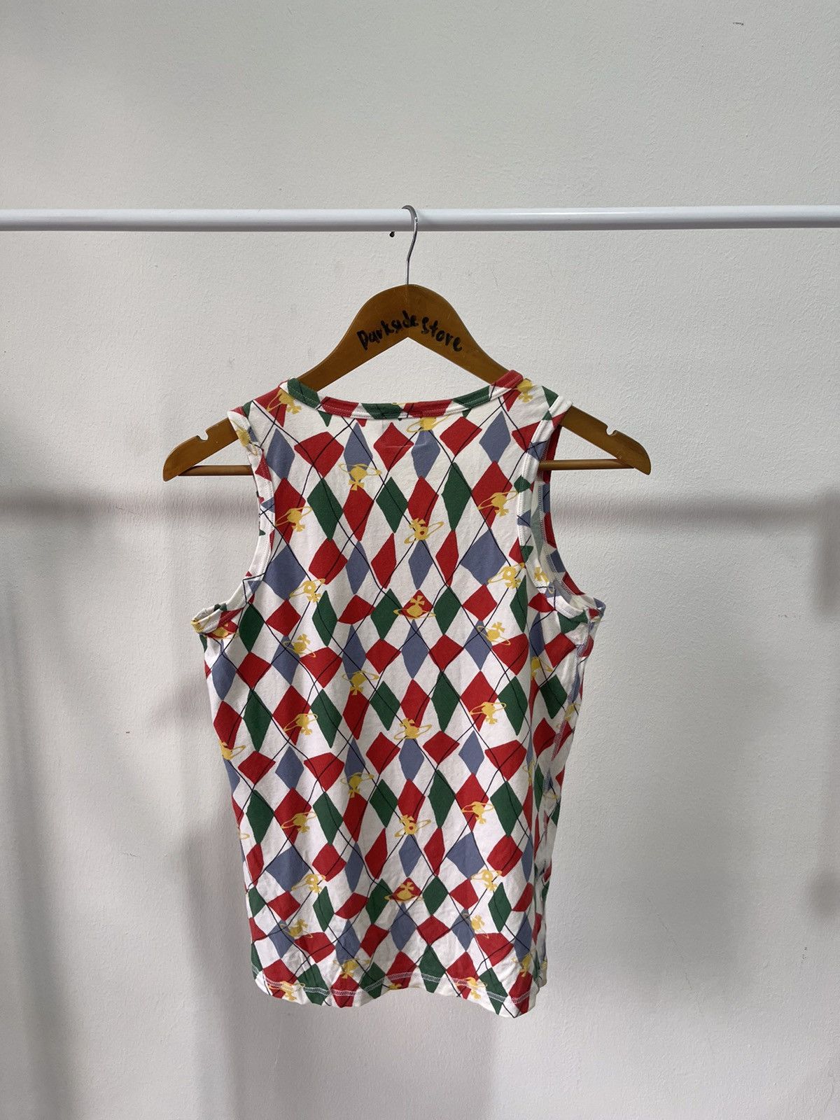 Vivienne Westwood Vivienne Westwood Fullpriny Orb Tank Top Size US S / EU 44-46 / 1 - 6 Thumbnail