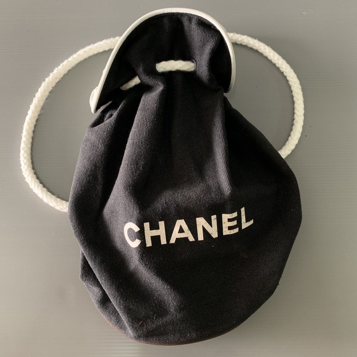 Vintage Chanel Canvas Mini Backpack Size ONE SIZE - 1 Thumbnail