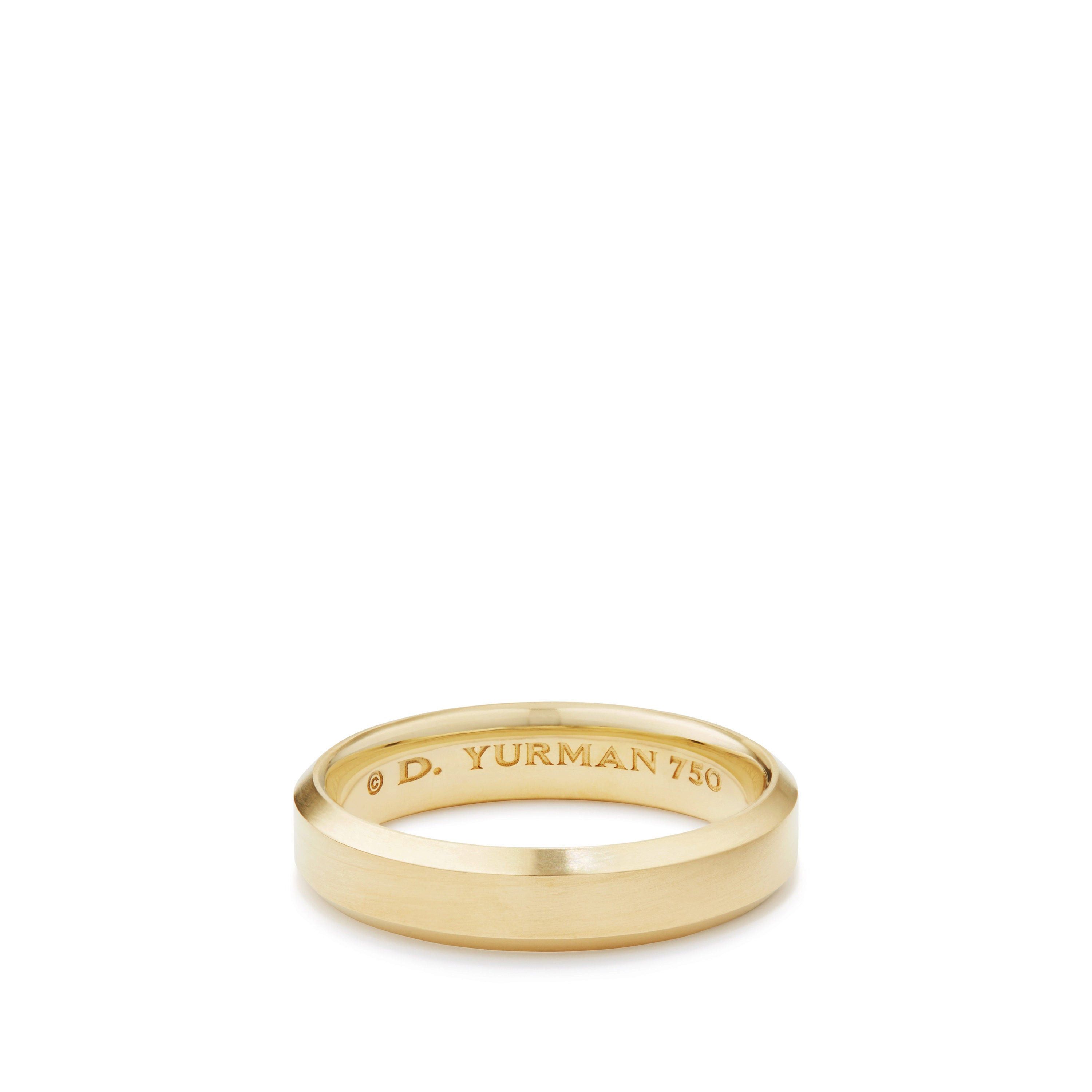 David Yurman o1w1db10526 R25097M/Size 6/Streamline Band Ring in Golden Size ONE SIZE - 1 Preview