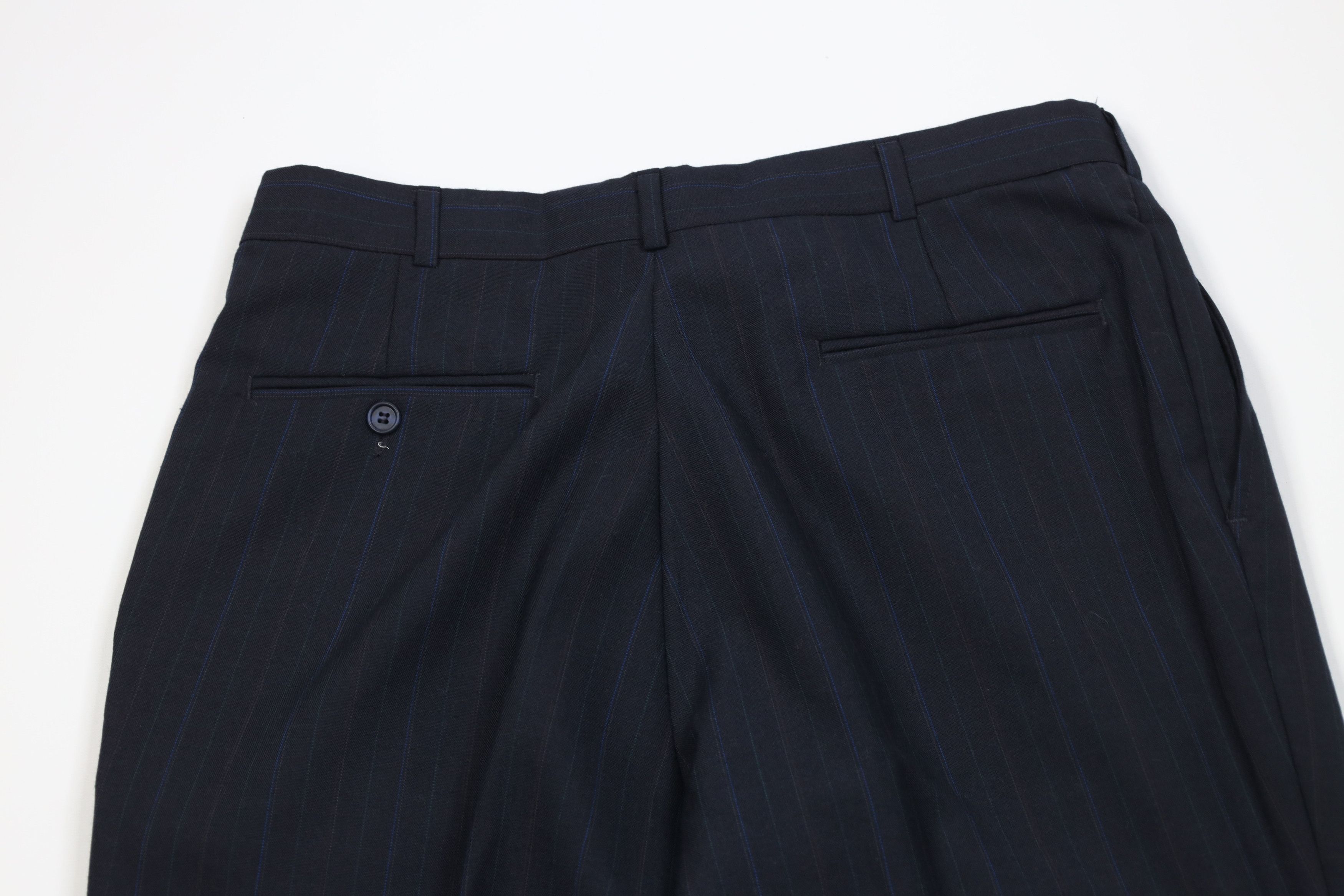 Vintage Vintage 70s Streetwear Knit Striped Wide Leg Chino Pants USA Size US 32 / EU 48 - 11 Thumbnail