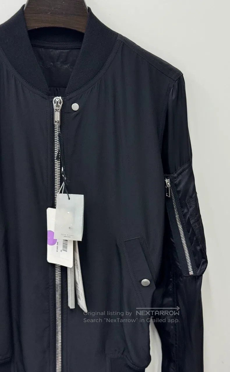 Rick Owens Rick Owens Dark style silk jacket Size US XL / EU 56 / 4 - 2 Thumbnail