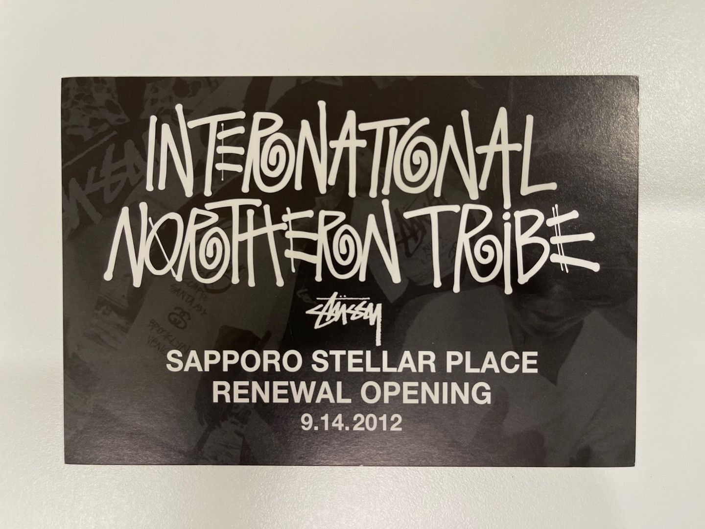 Stussy STUSSY SAPPORO STELLAR PLACE CHAPT art Postercards 2012 Size ONE SIZE - 2 Thumbnail
