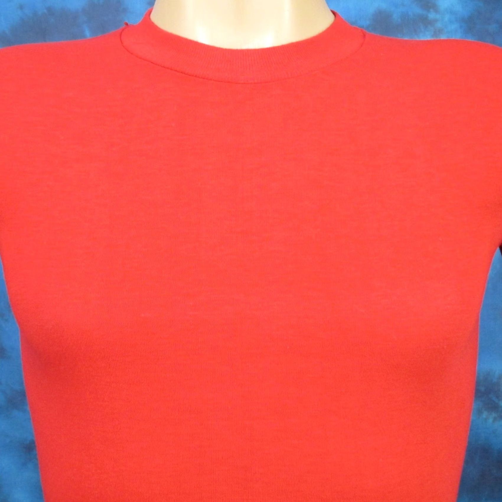 Vintage VINTAGE Sport-T T-Shirt Red XS Adult Mens 80s 70s Buttery Soft Cotton Polyester Blend Short Sleeve Crew Neck Beach Surf Size US XS / EU 42 / 0 - 5 Thumbnail