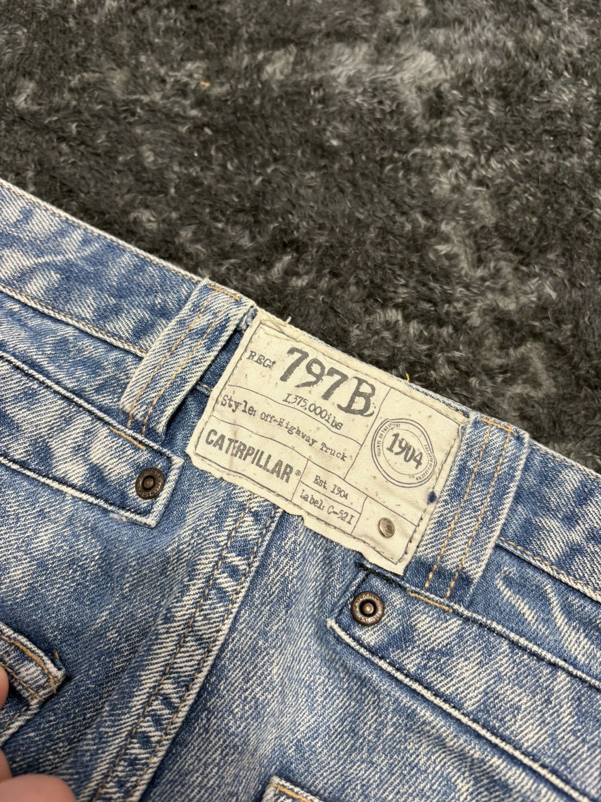 Miss Sixty Vintage Faded Distressed Y2K Flared Jeans Miss Sixty Style Size 27" / US 4 / IT 40 - 5 Thumbnail