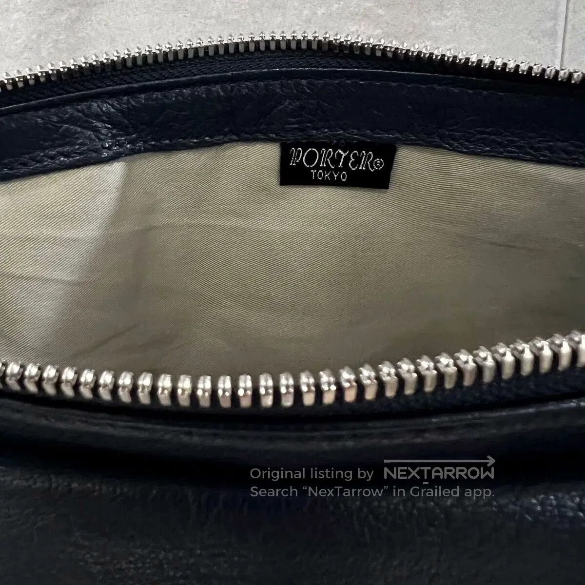 Porter porter rambler leather shoulder bag with logo. Size ONE SIZE - 5 Thumbnail