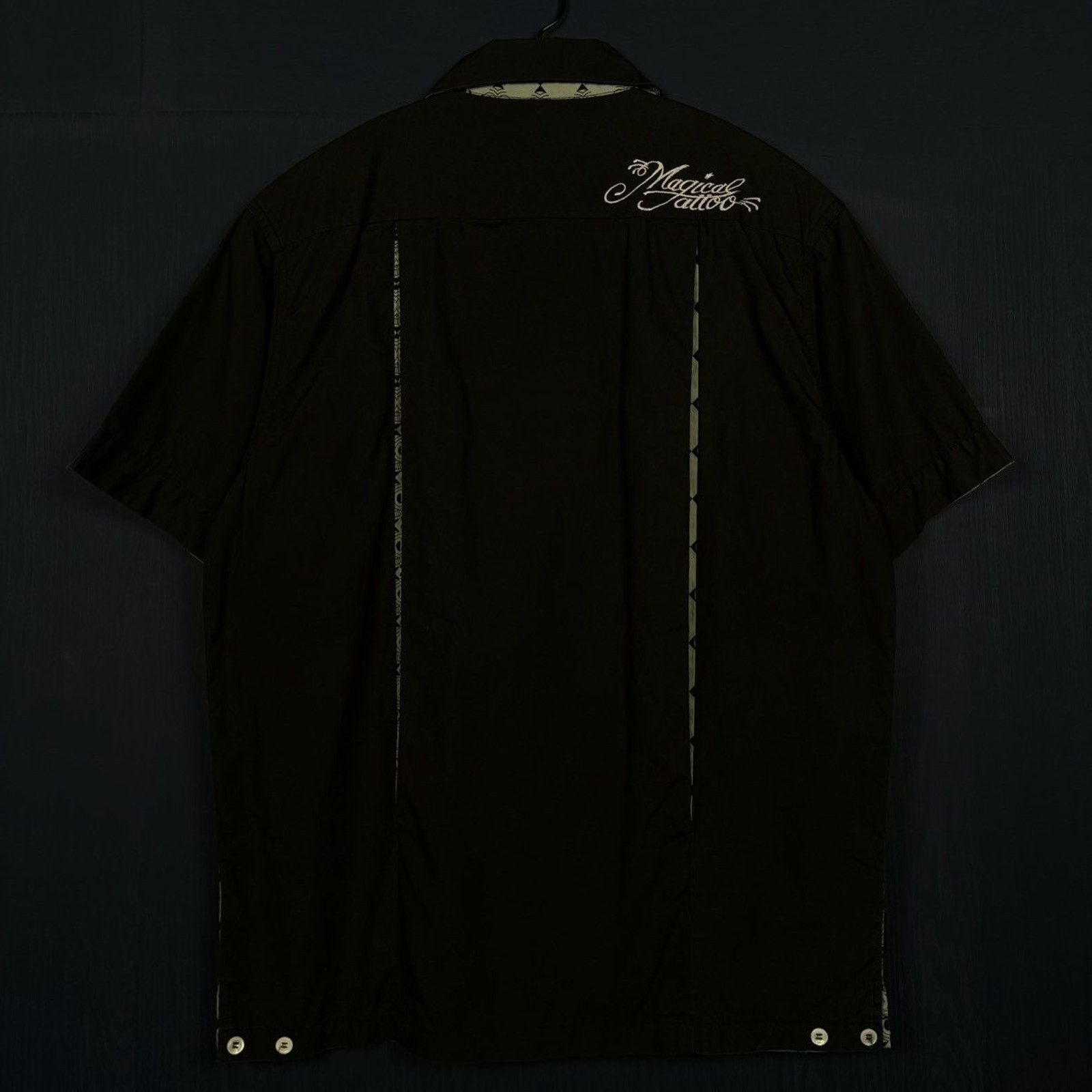 Harley Davidson × Japanese Brand × Vintage 🇯🇵MAGICAL DESIGN Logo Button-Up Size US M / EU 48-50 / 2 - 4 Thumbnail