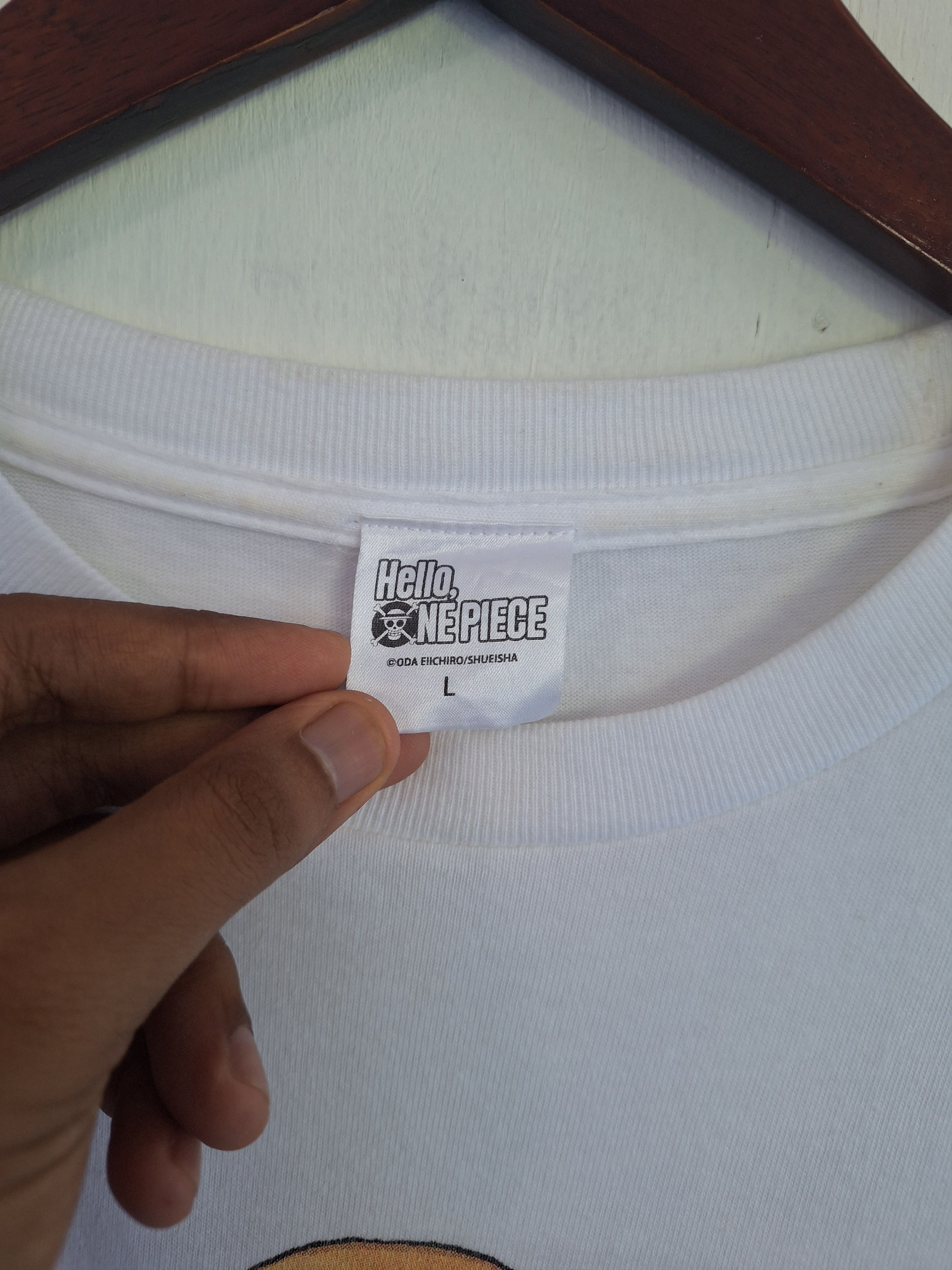 Anime Rare Hello One Piece Event Tee Size US L / EU 52-54 / 3 - 3 Thumbnail