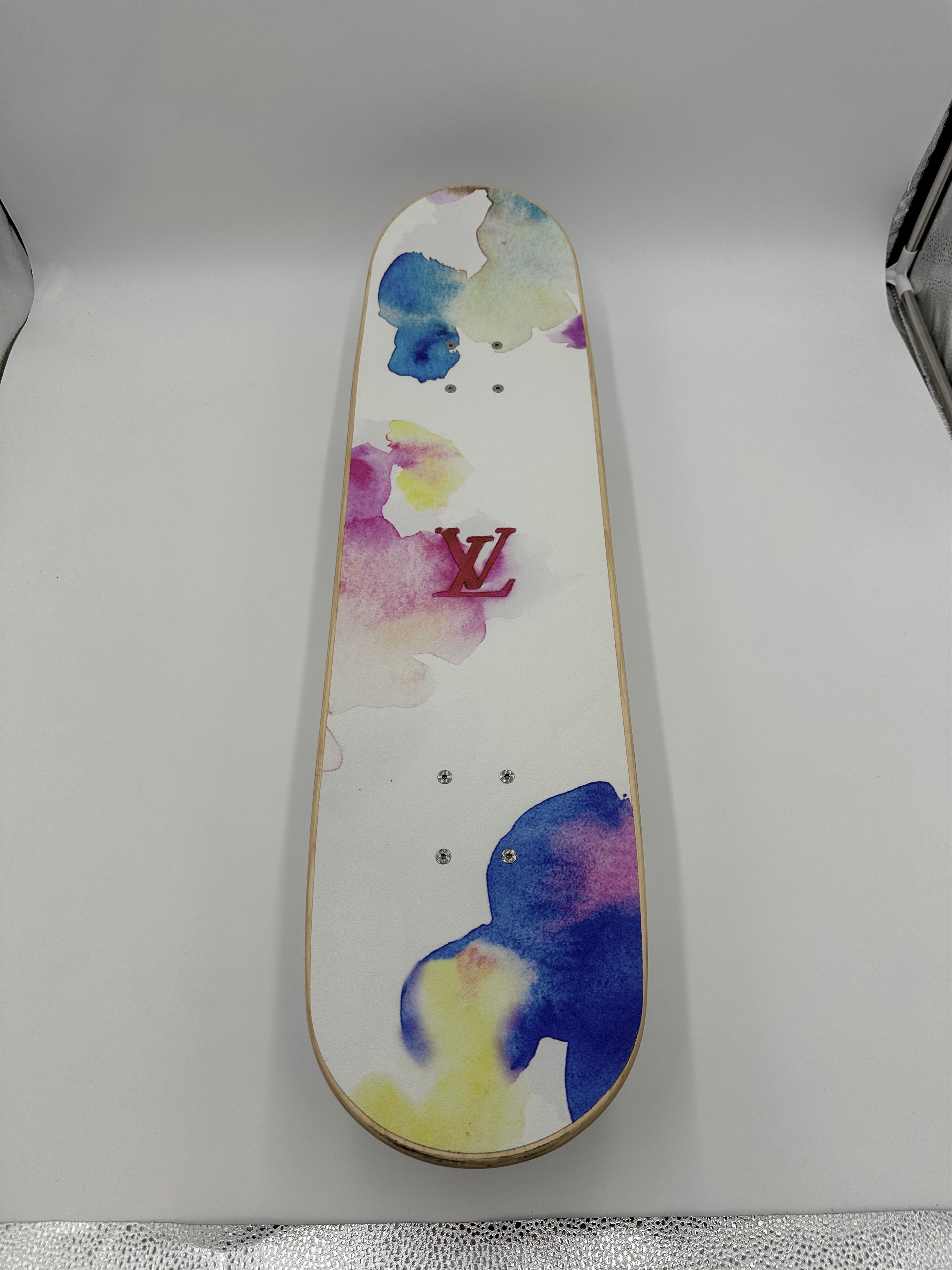 image of Louis Vuitton Watercolor Skateboard Gi0622, Men's