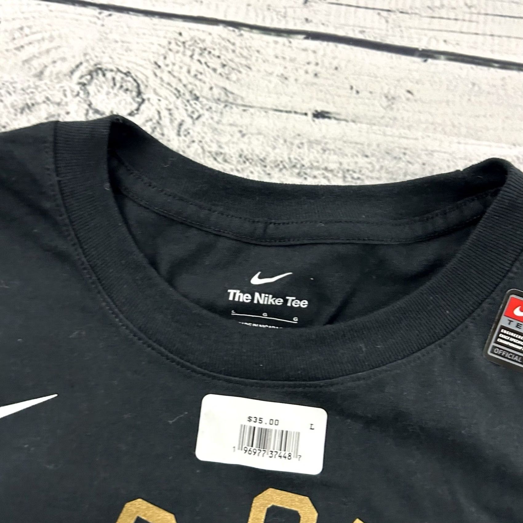 Nike NEW Nike Denver Nuggets NBA Champs Short Sleeve Shirt Womens Large Black 5 Size L / US 10 / IT 46 - 4 Thumbnail