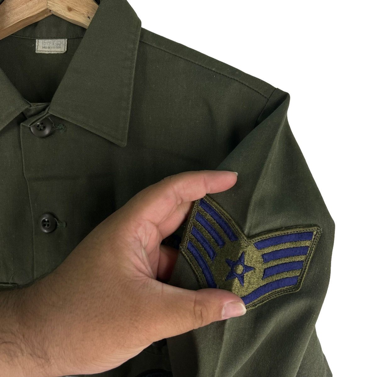 Buzz Rickson's 🔥VINTAGE 40’s U.S. AIR FORCE OG-07 SHIRT JACKET MILITARY Size US M / EU 48-50 / 2 - 9 Thumbnail