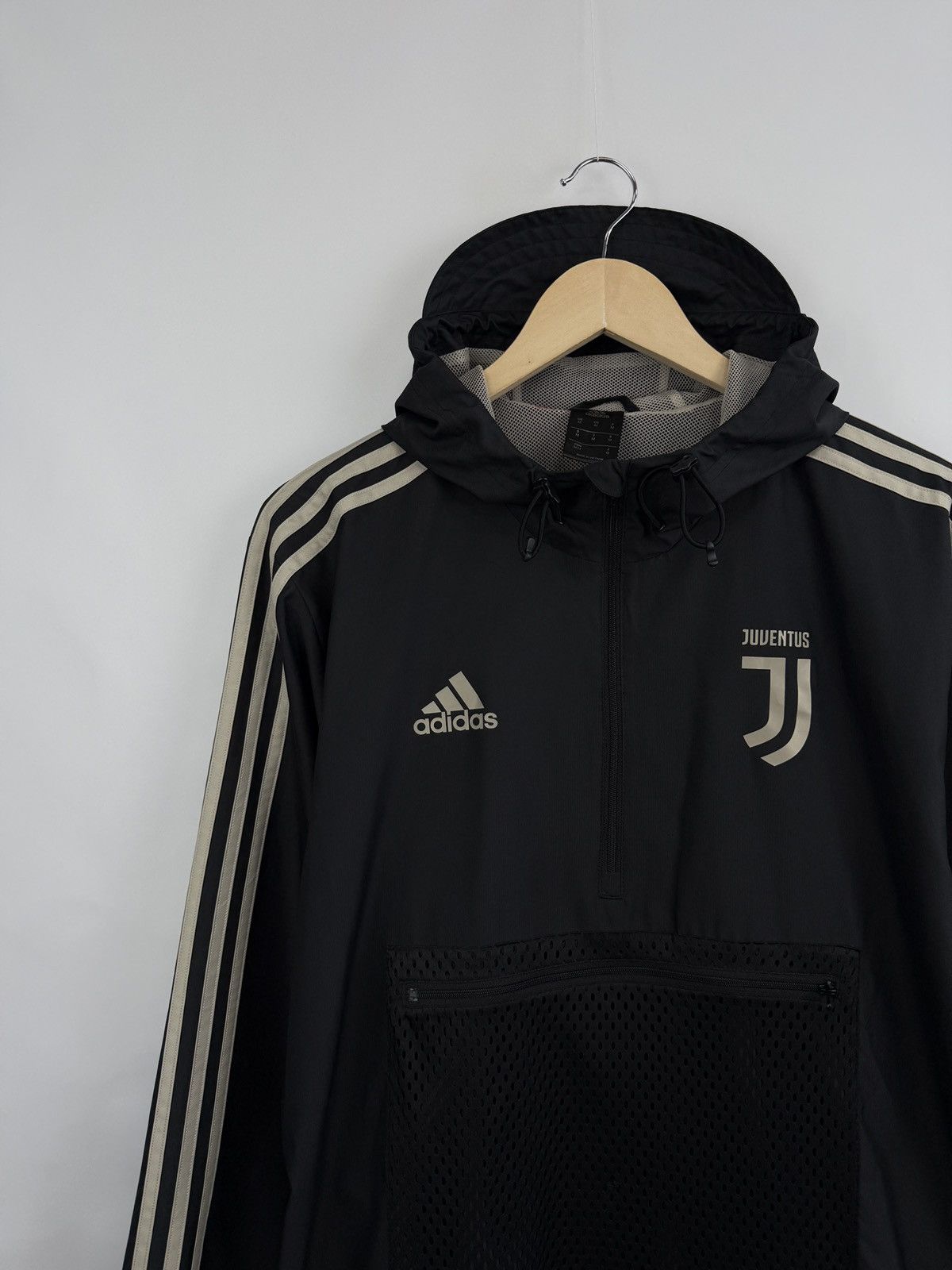 Adidas 🇮🇹 Y2K Adidas Juventus Anorak Jacket Rare Retro Y2K Blokecore Size US M / EU 48-50 / 2 - 6 Thumbnail