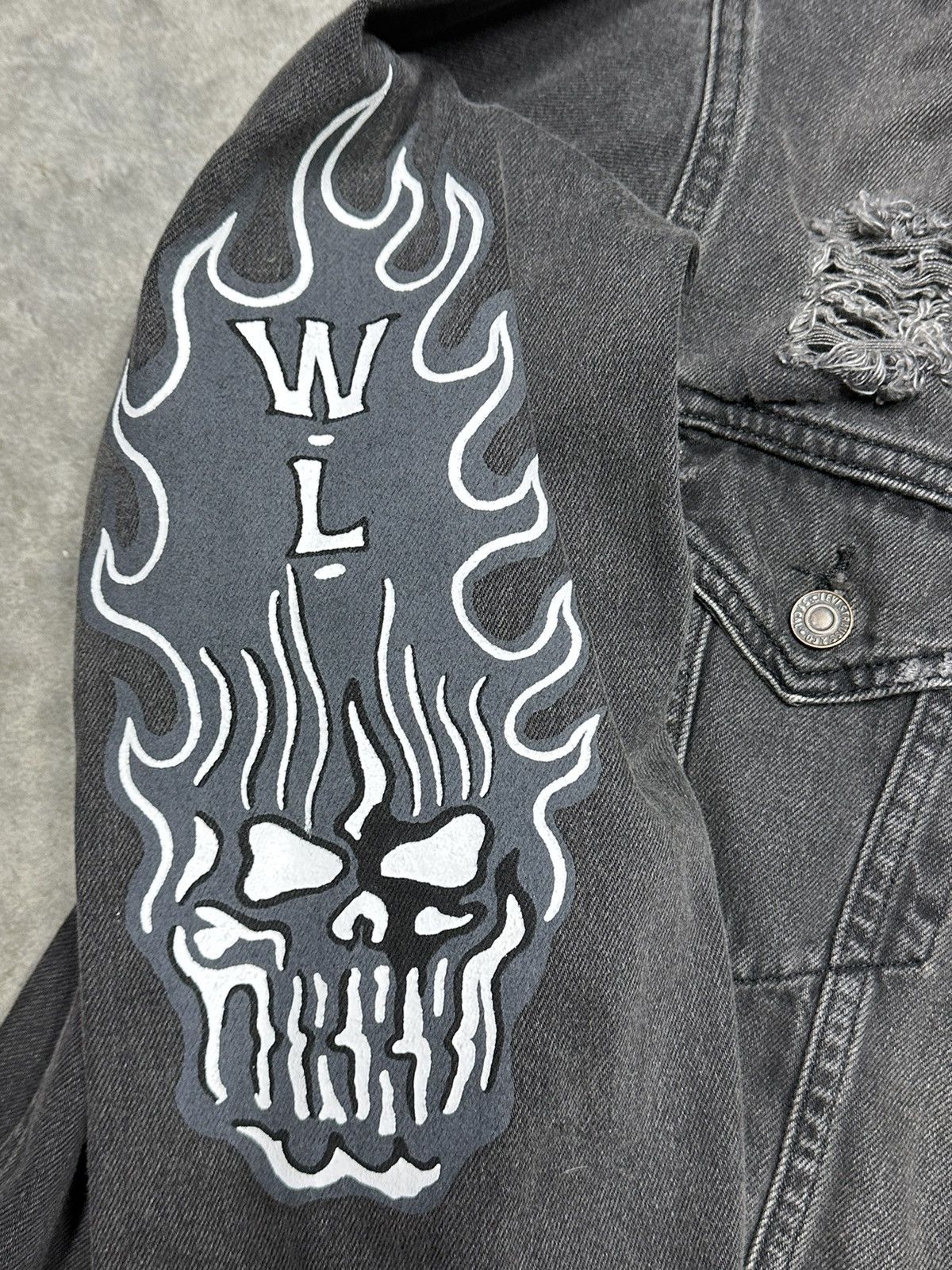Levi's Rare Warren Lotas Levi’s denim jacket Size US XL / EU 56 / 4 - 2 Thumbnail