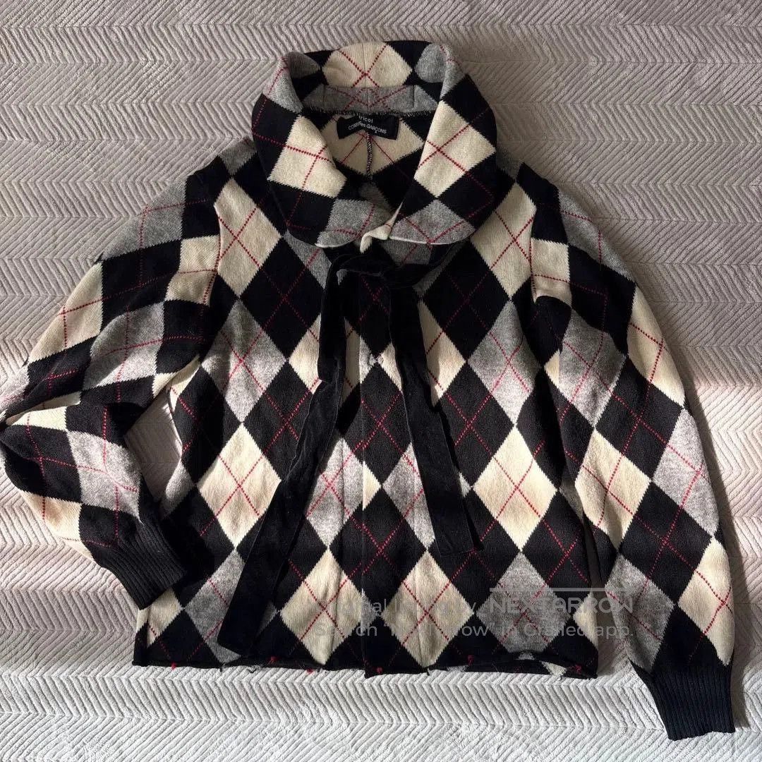 Comme des Garcons Comme des Garçons Argyle Cardigan M. Size US M / EU 48-50 / 2 - 1 Thumbnail