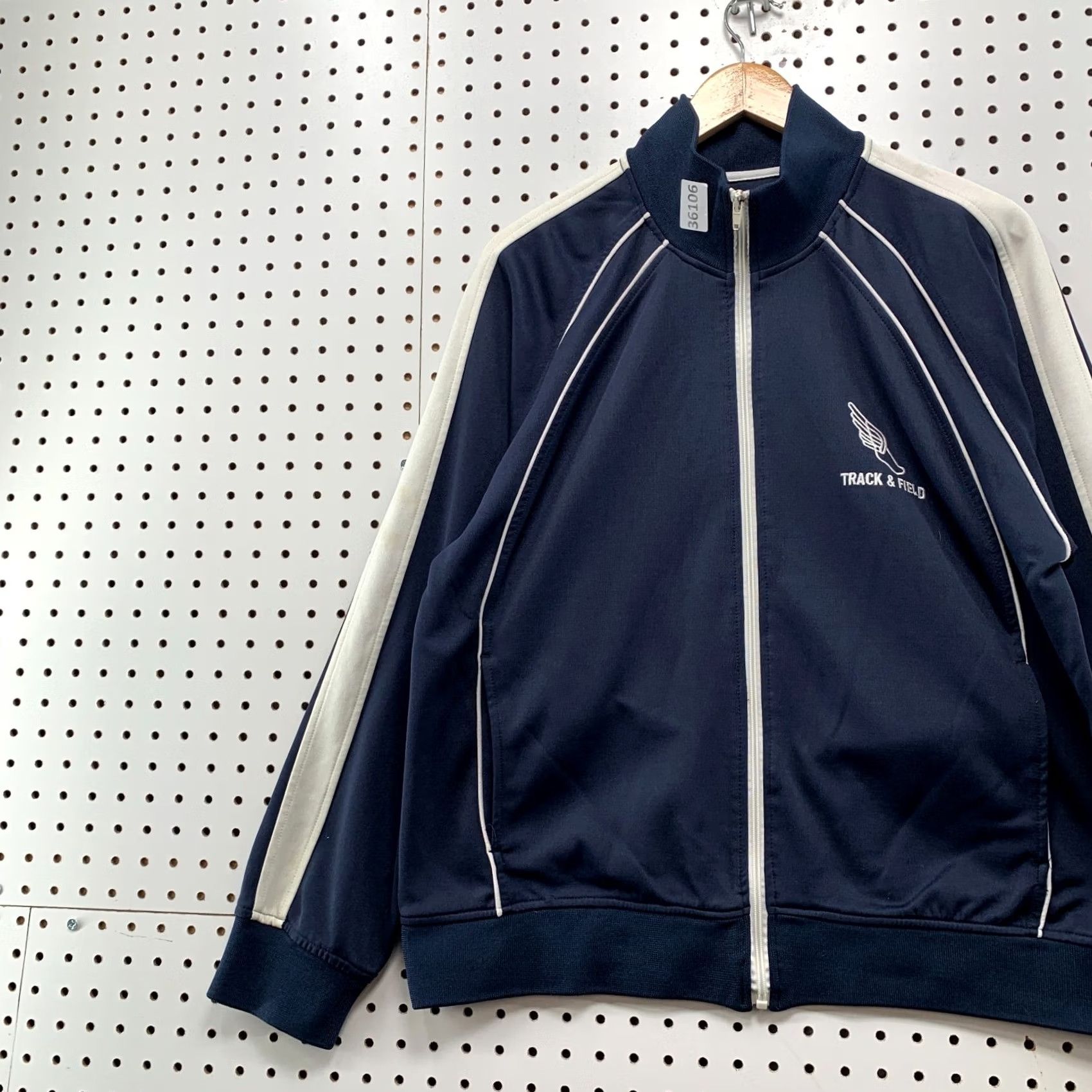 Vintage VINTAGE No Boundaries Track Jacket Men Large Blue P Wing Embroider Size US L / EU 52-54 / 3 - 3 Thumbnail